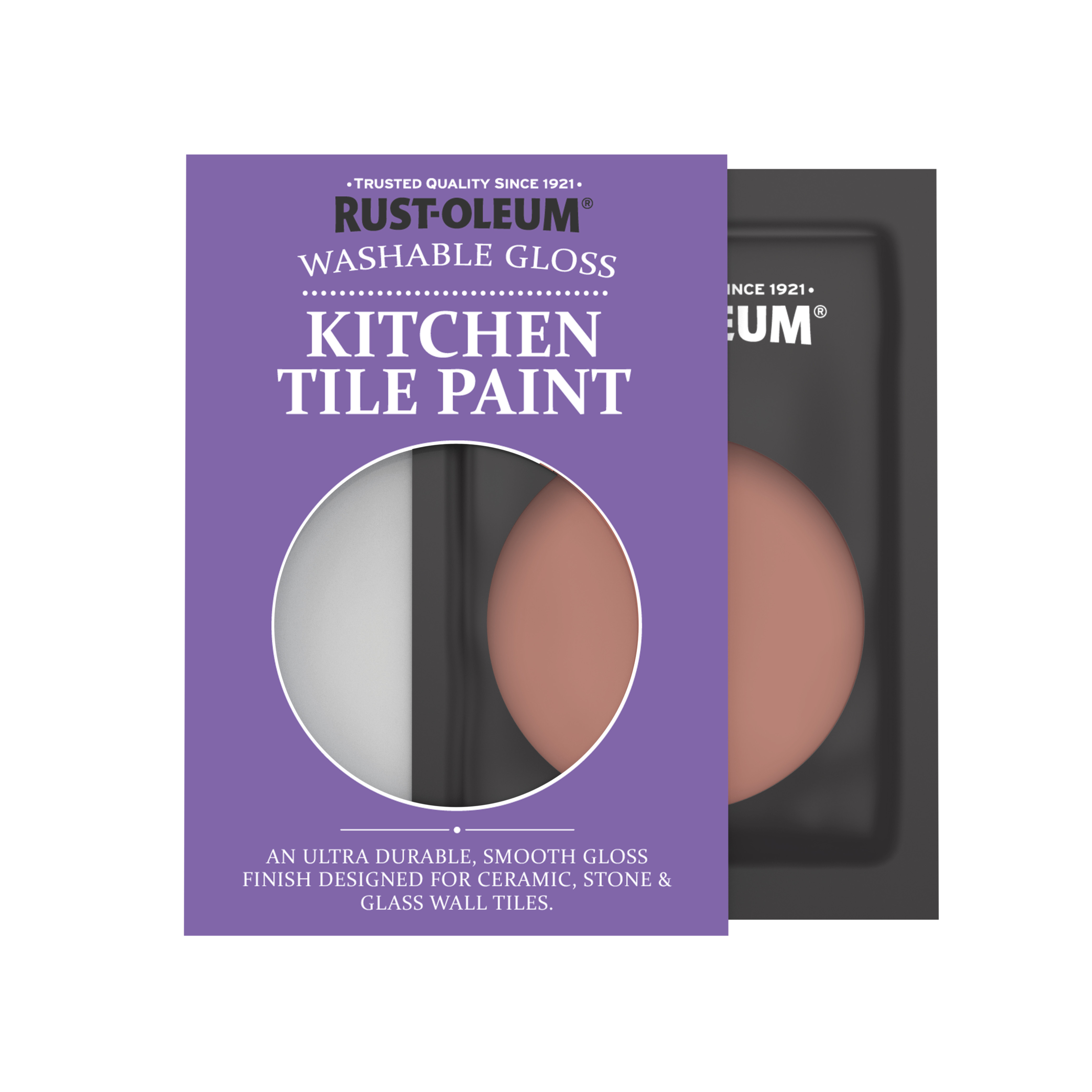 Kitchen Tile Paint, Gloss Finish - SALMON 10ml