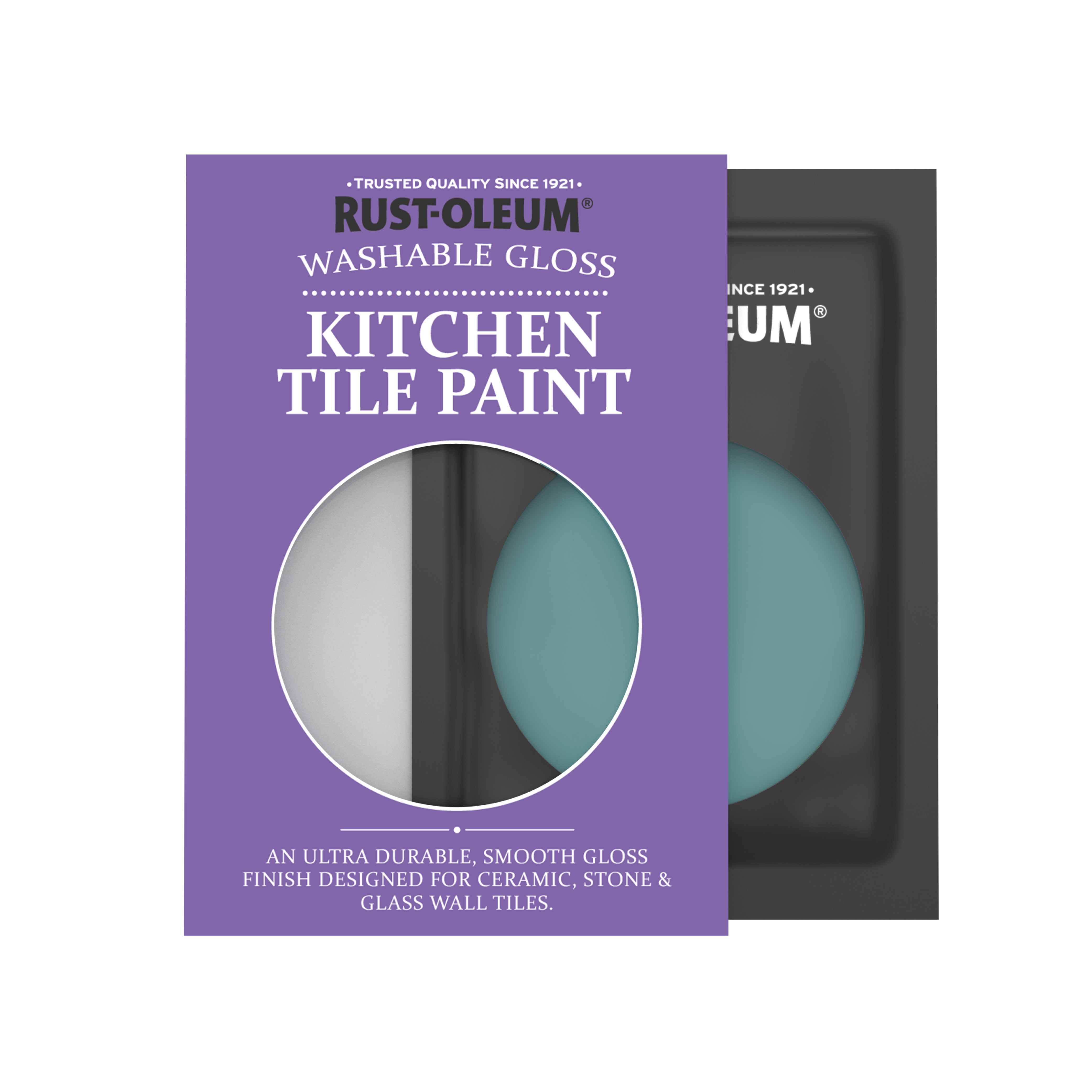 Kitchen Tile Paint, Gloss Finish - PEACOCK SUIT 10ml