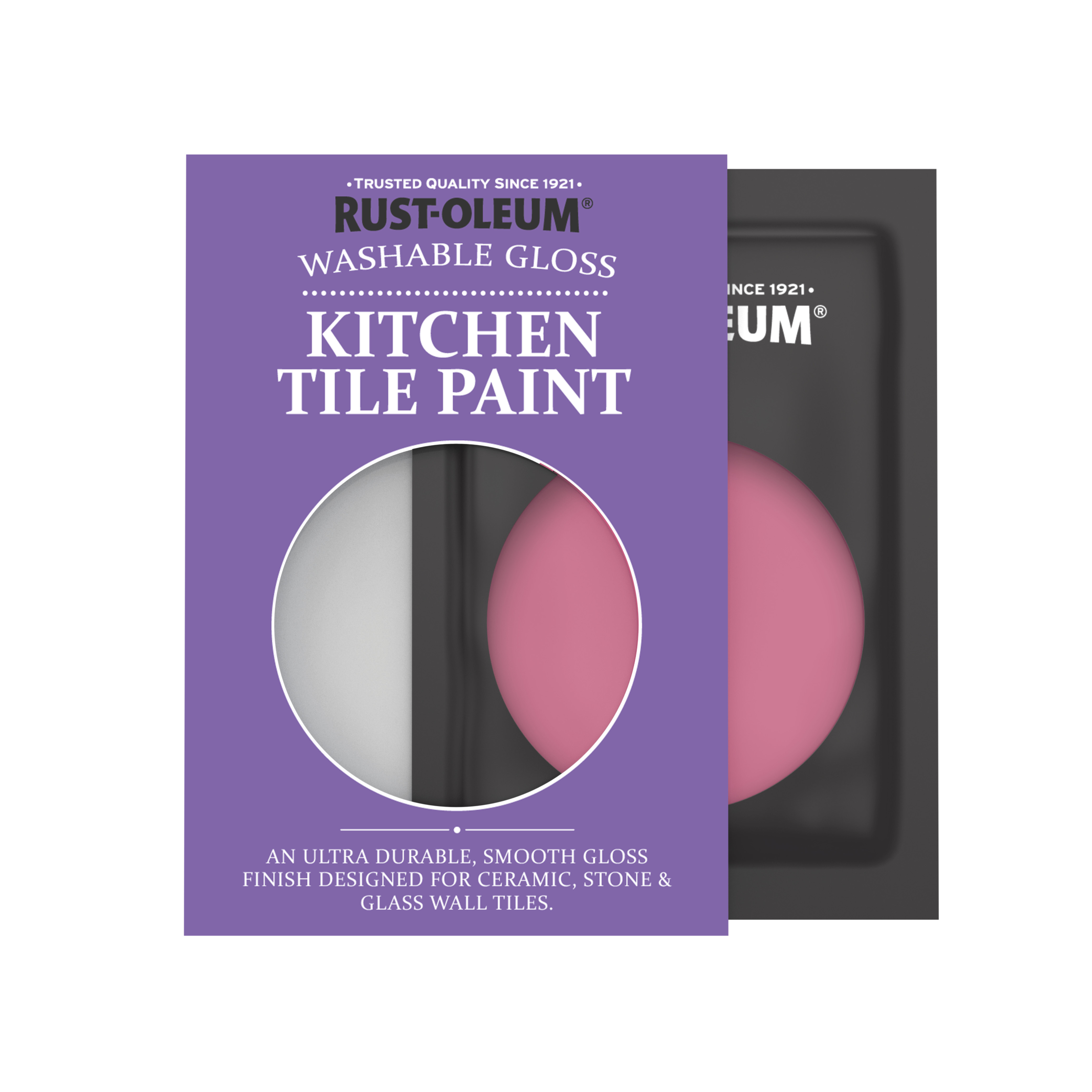 Kitchen Tile Paint, Gloss Finish - RASPBERRY RIPPLE 10ml