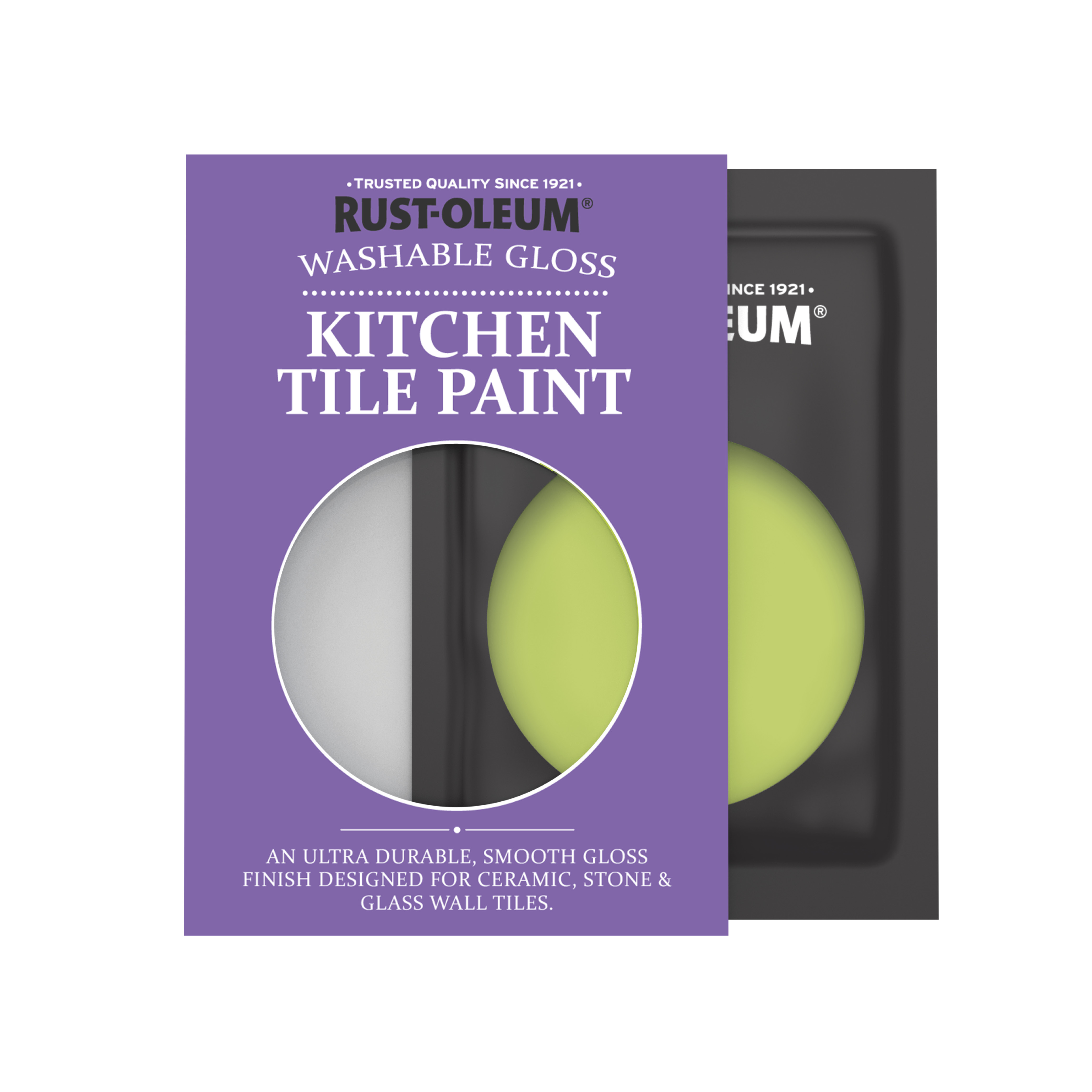 Kitchen Tile Paint, Gloss Finish - KEY LIME 10ml