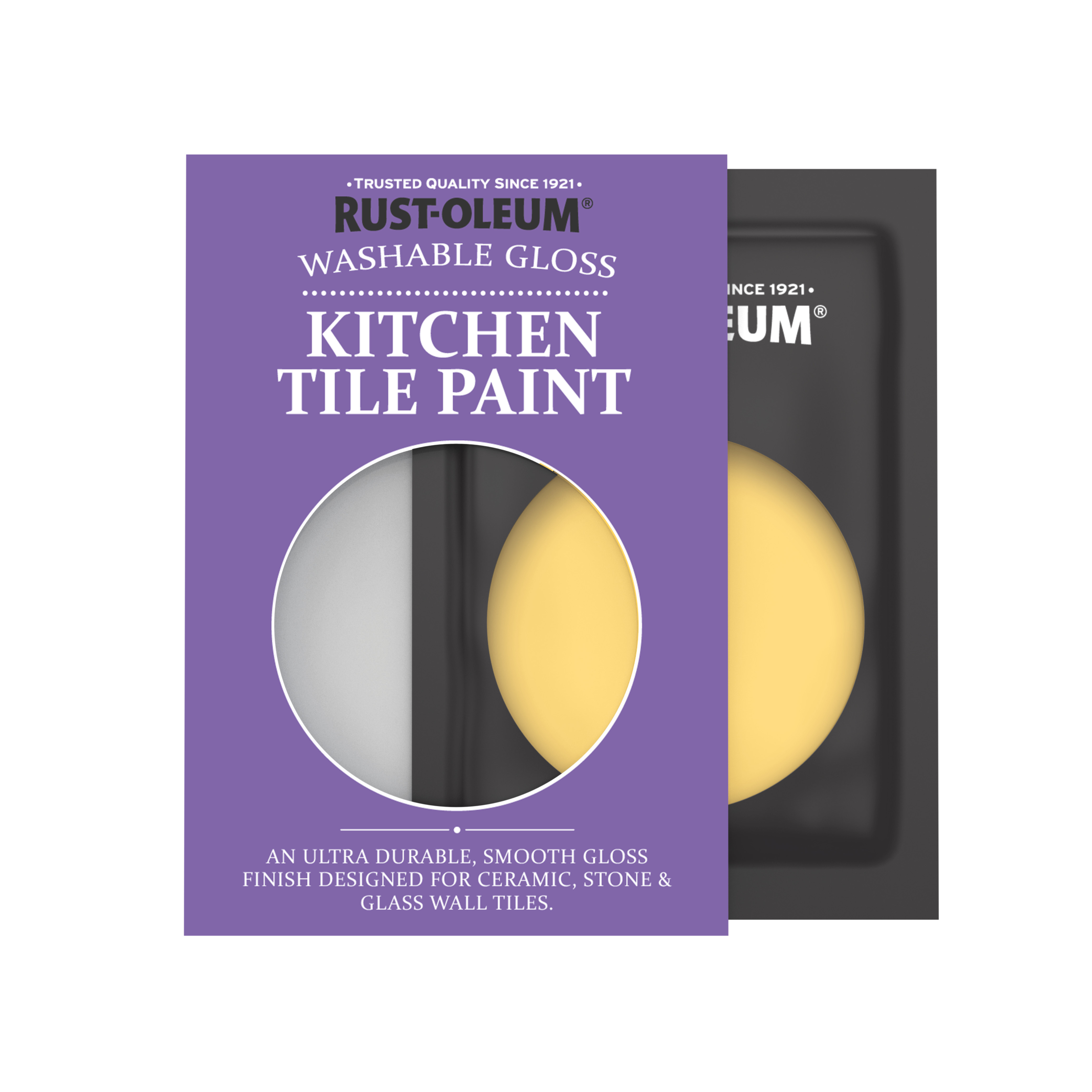 Kitchen Tile Paint, Gloss Finish - LEMON JELLY 10ml