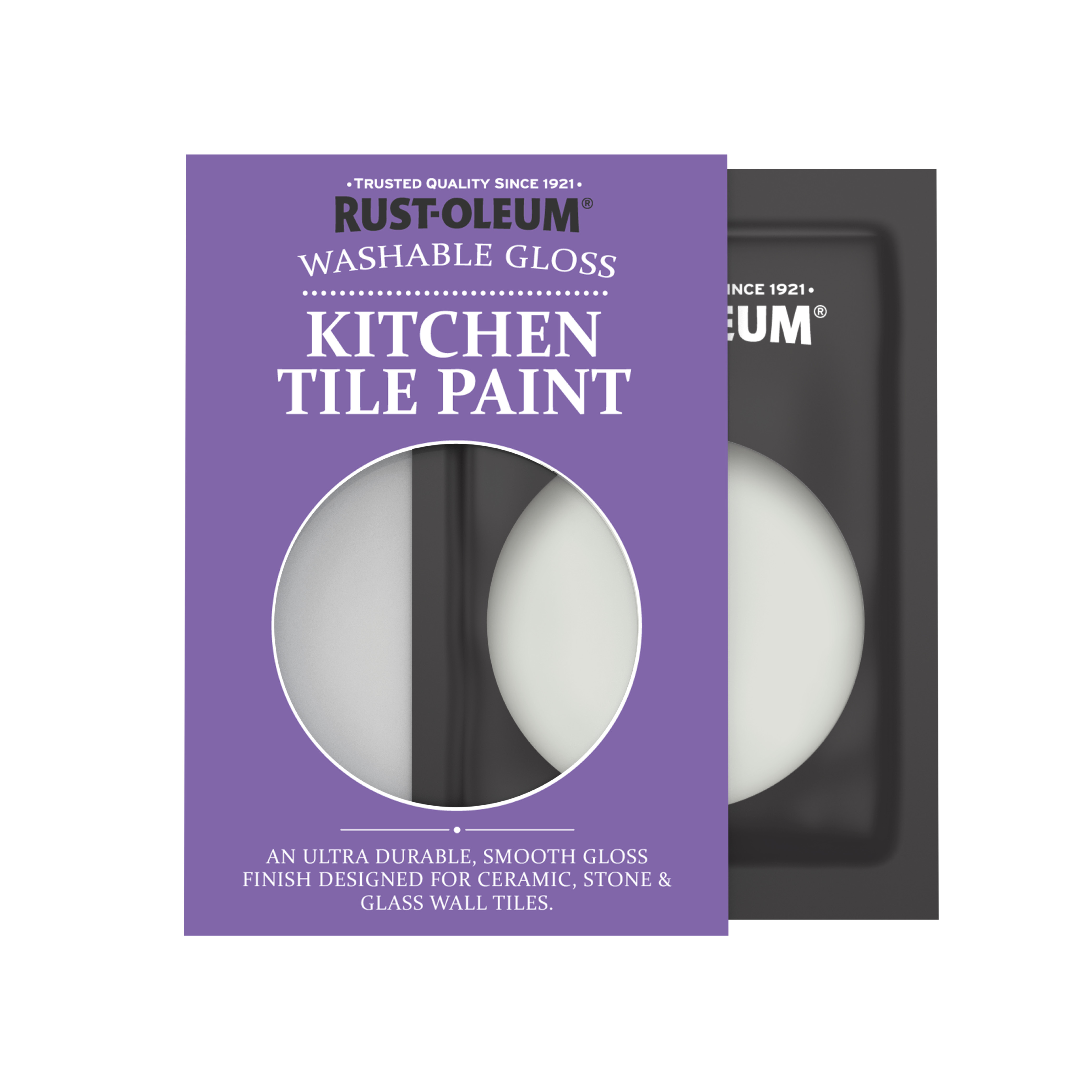 Kitchen Tile Paint, Gloss Finish - WINTER GREY 10ml