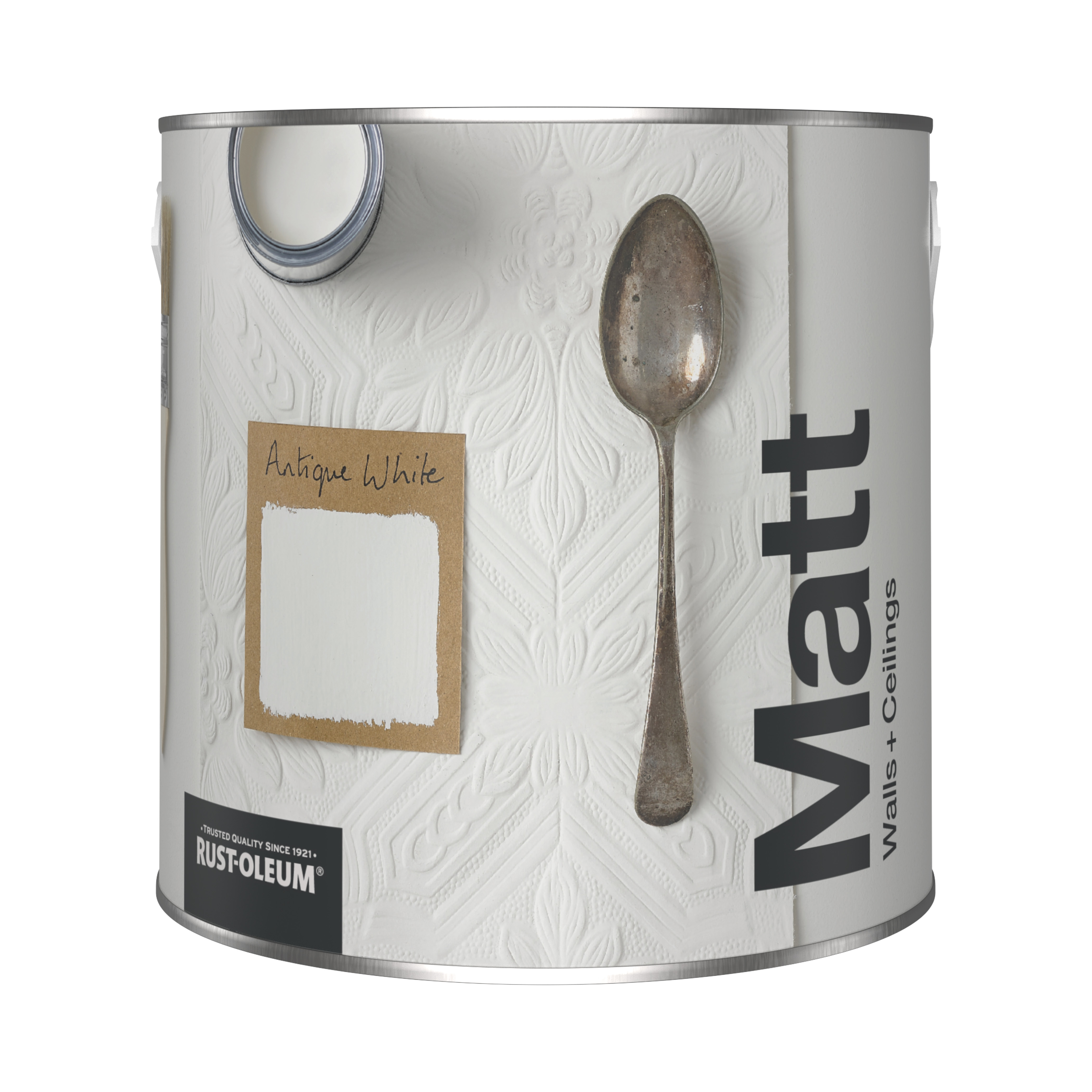 Washable Matt Wall Paint - ANTIQUE WHITE 2.5L