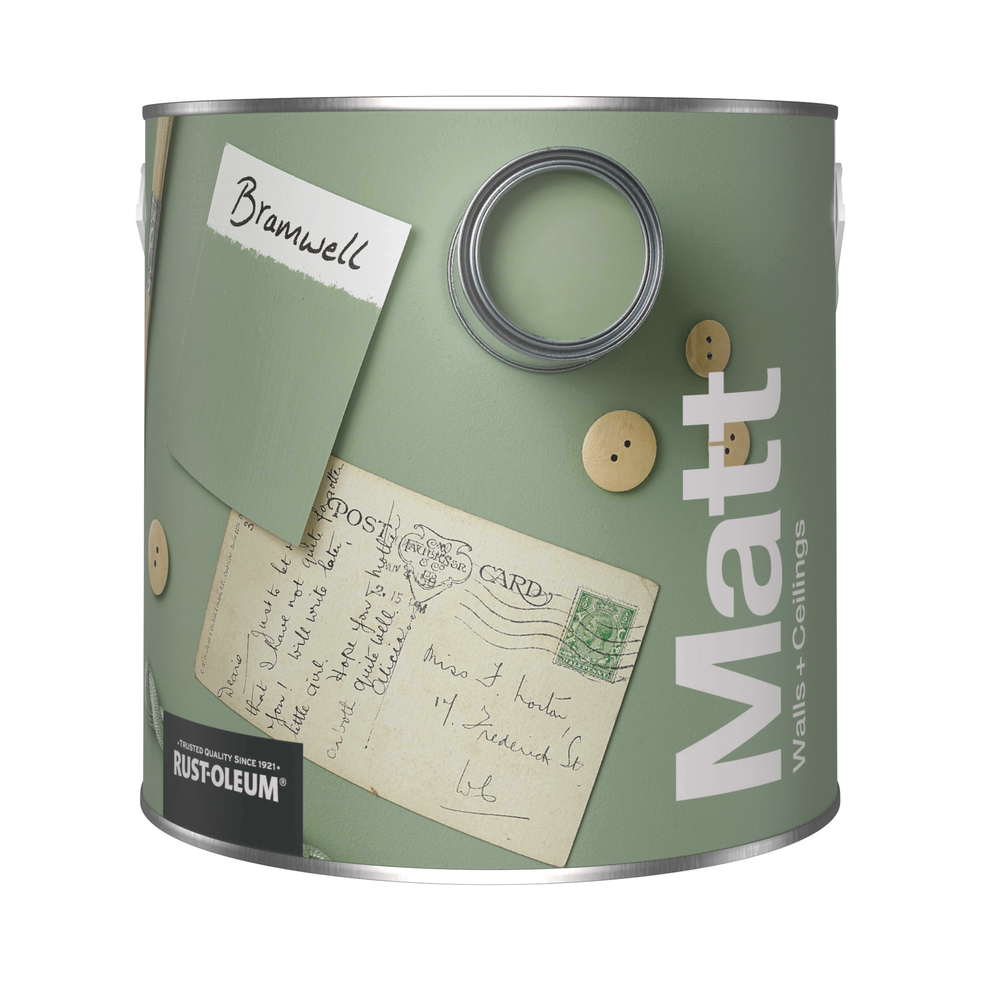 Washable Matt Wall Paint - BRAMWELL 2.5L