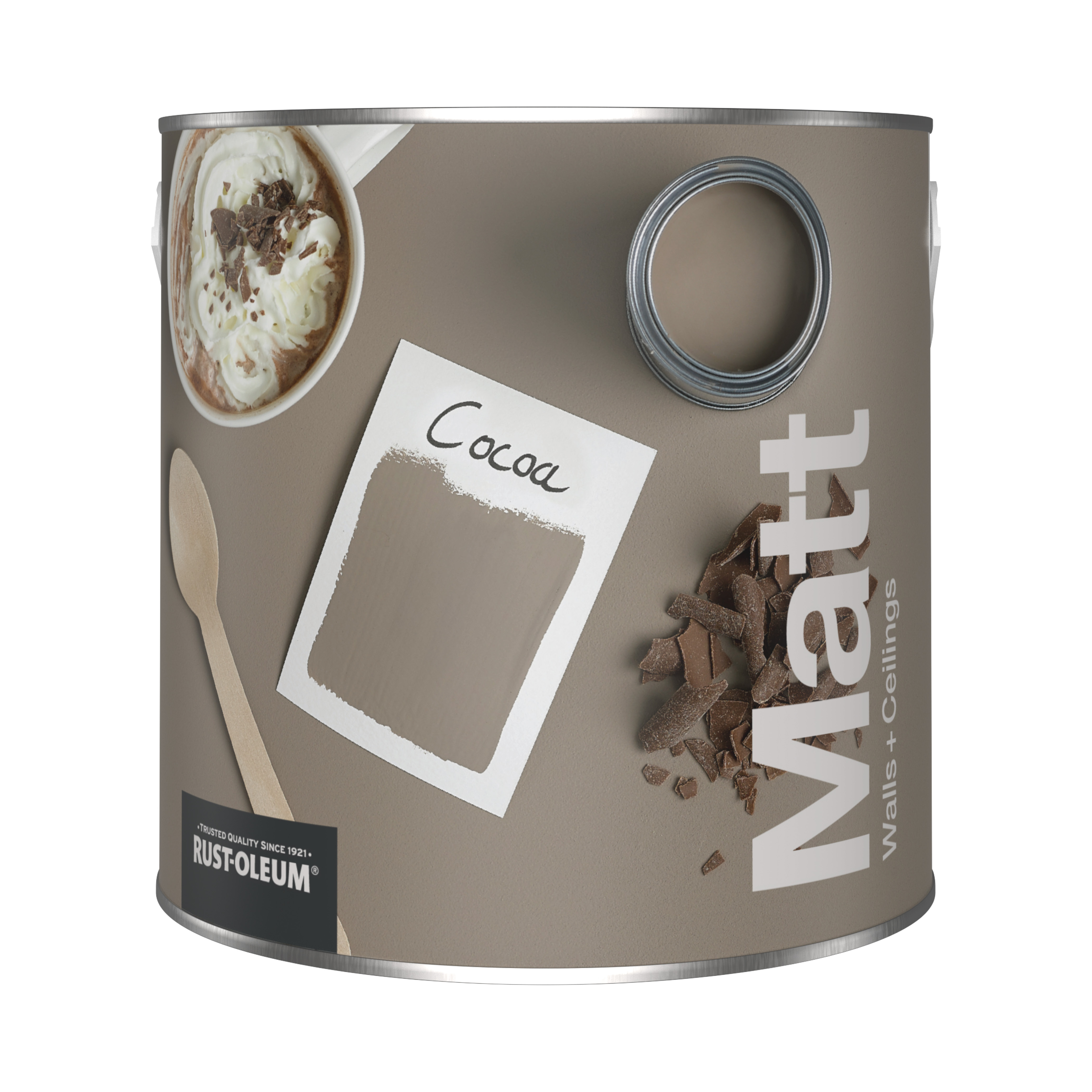 Washable Matt Wall Paint - COCOA 2.5L