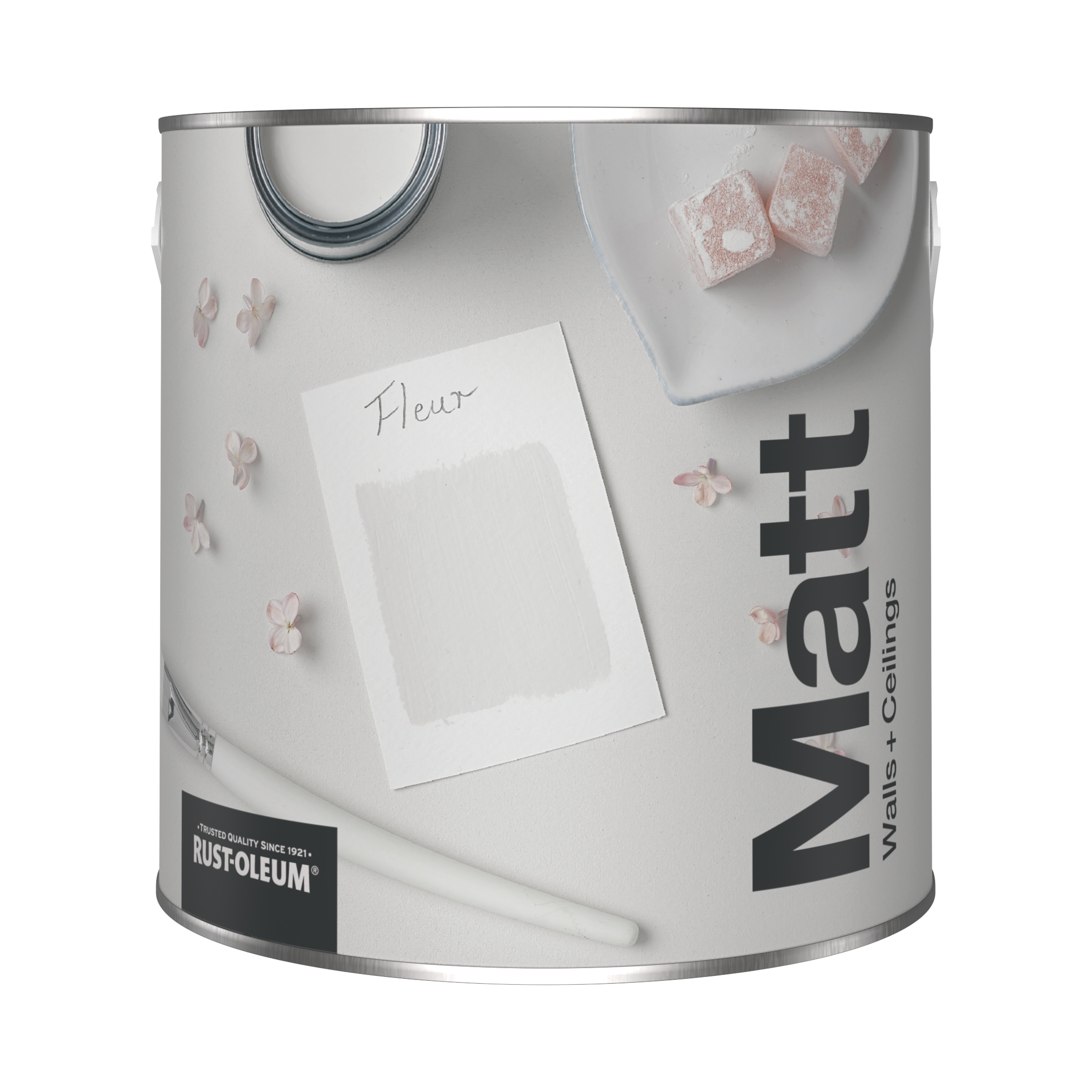 Washable Matt Wall Paint - FLEUR 2.5L