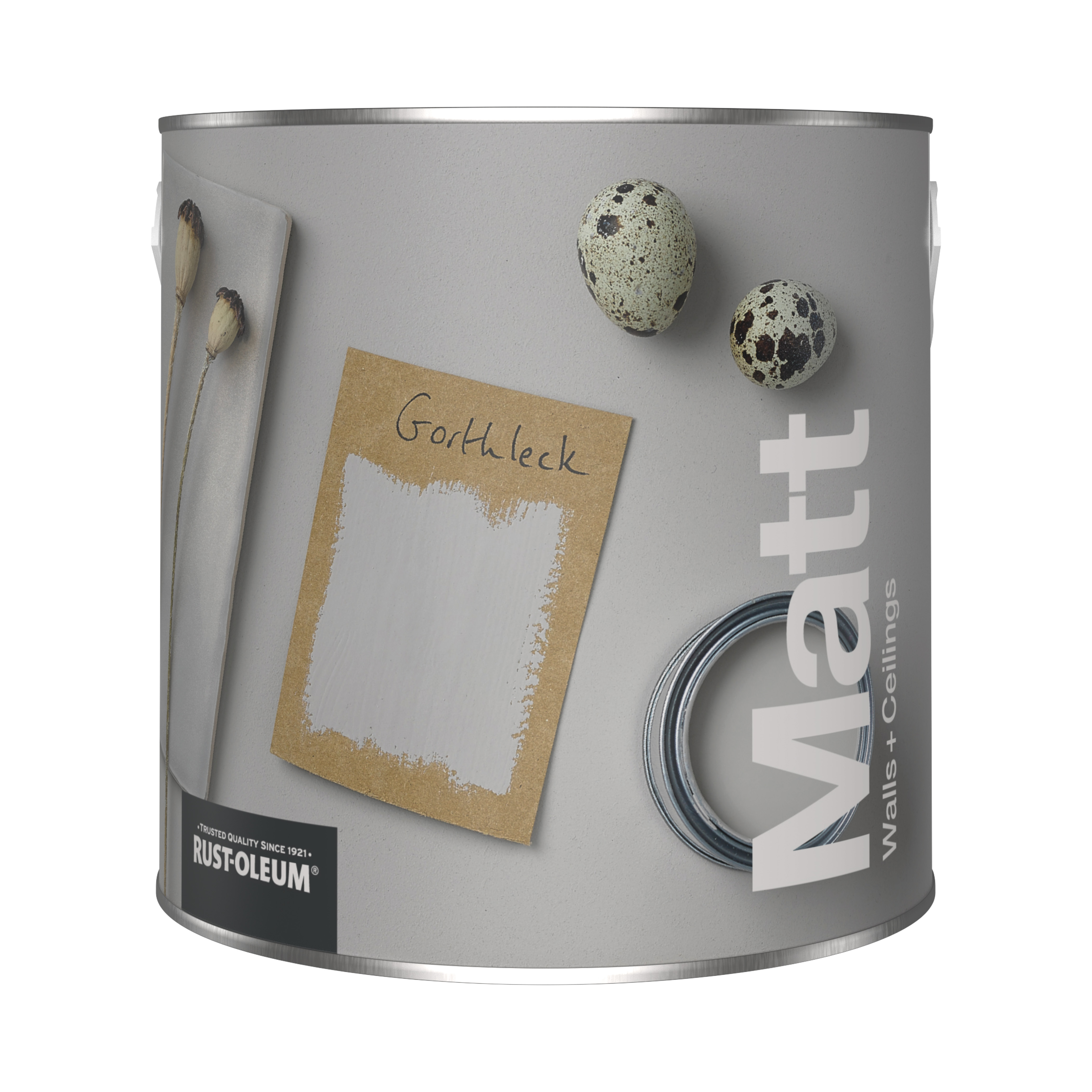 Washable Matt Wall Paint - GORTHLECK 2.5L