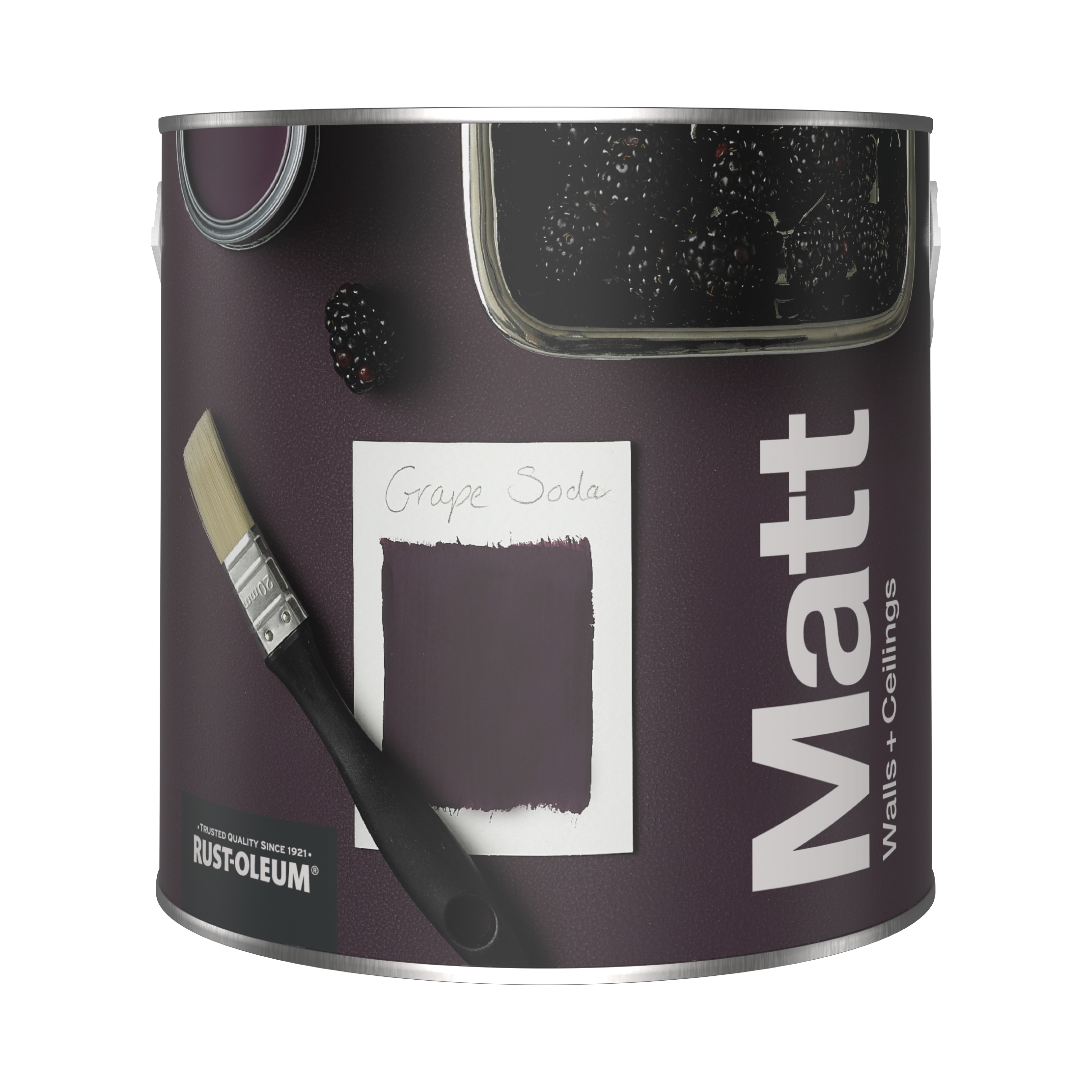 Washable Matt Wall Paint - GRAPE SODA 2.5L