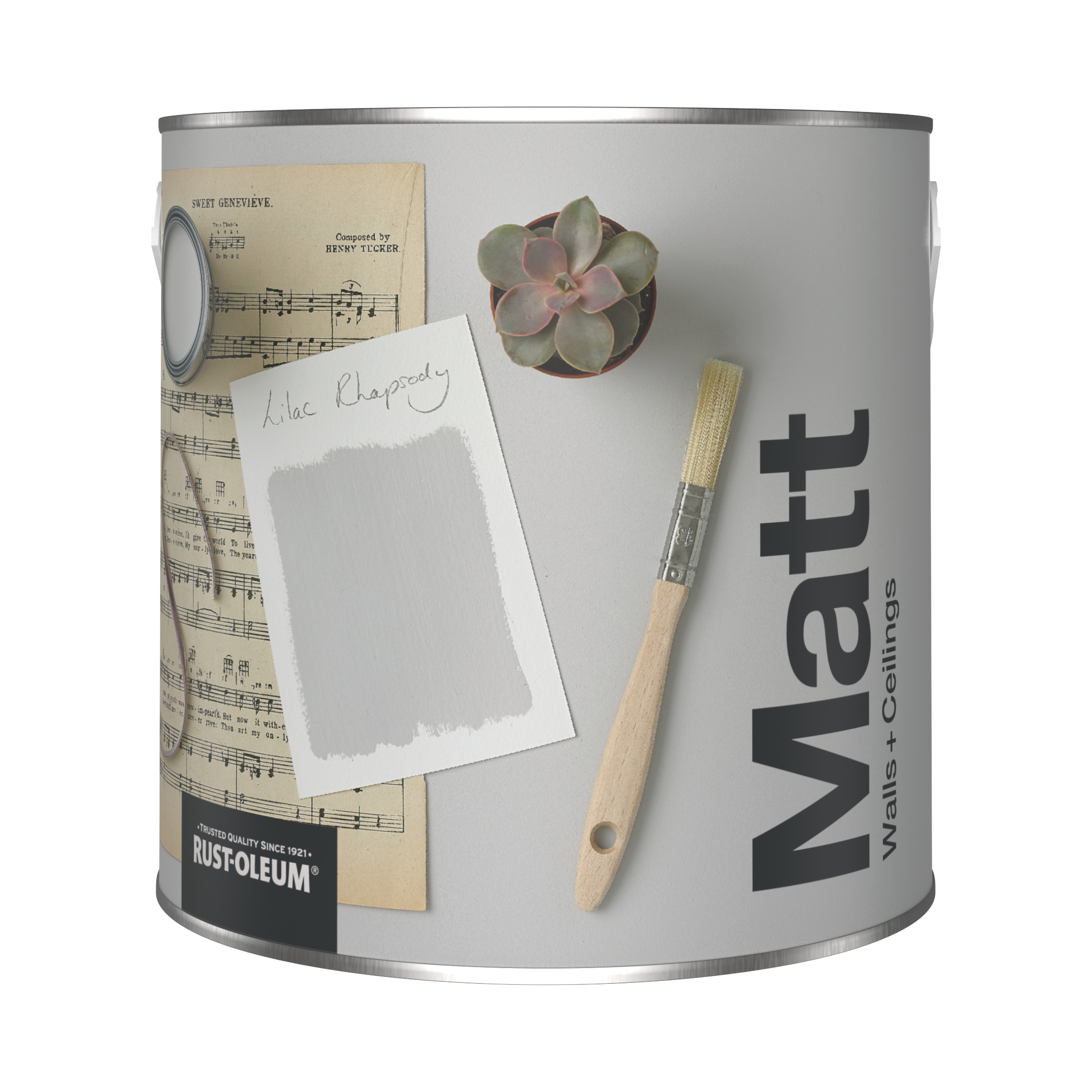 Washable Matt Wall Paint - LILAC RHAPSODY 2.5L