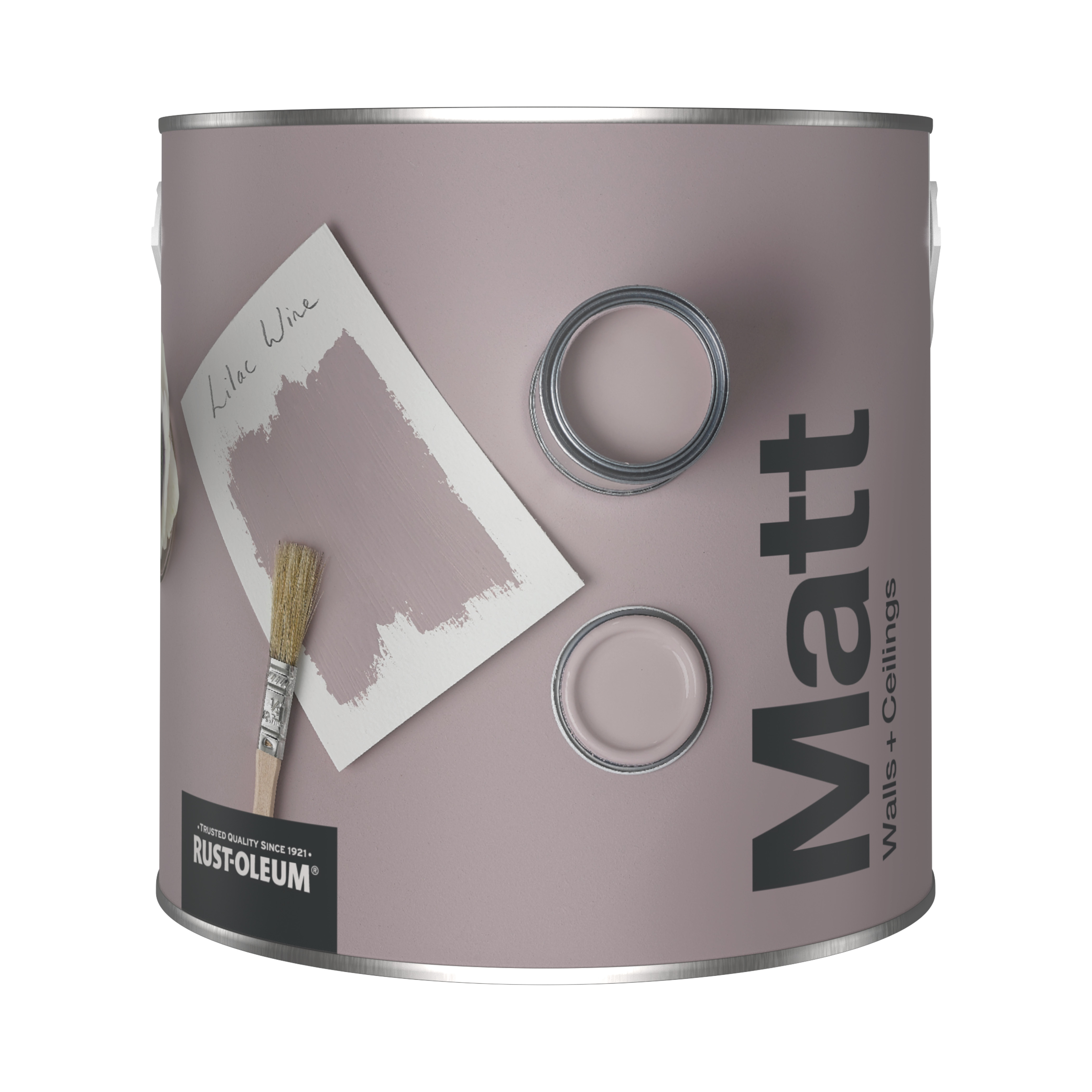 Washable Matt Wall Paint - LILAC WINE 2.5L