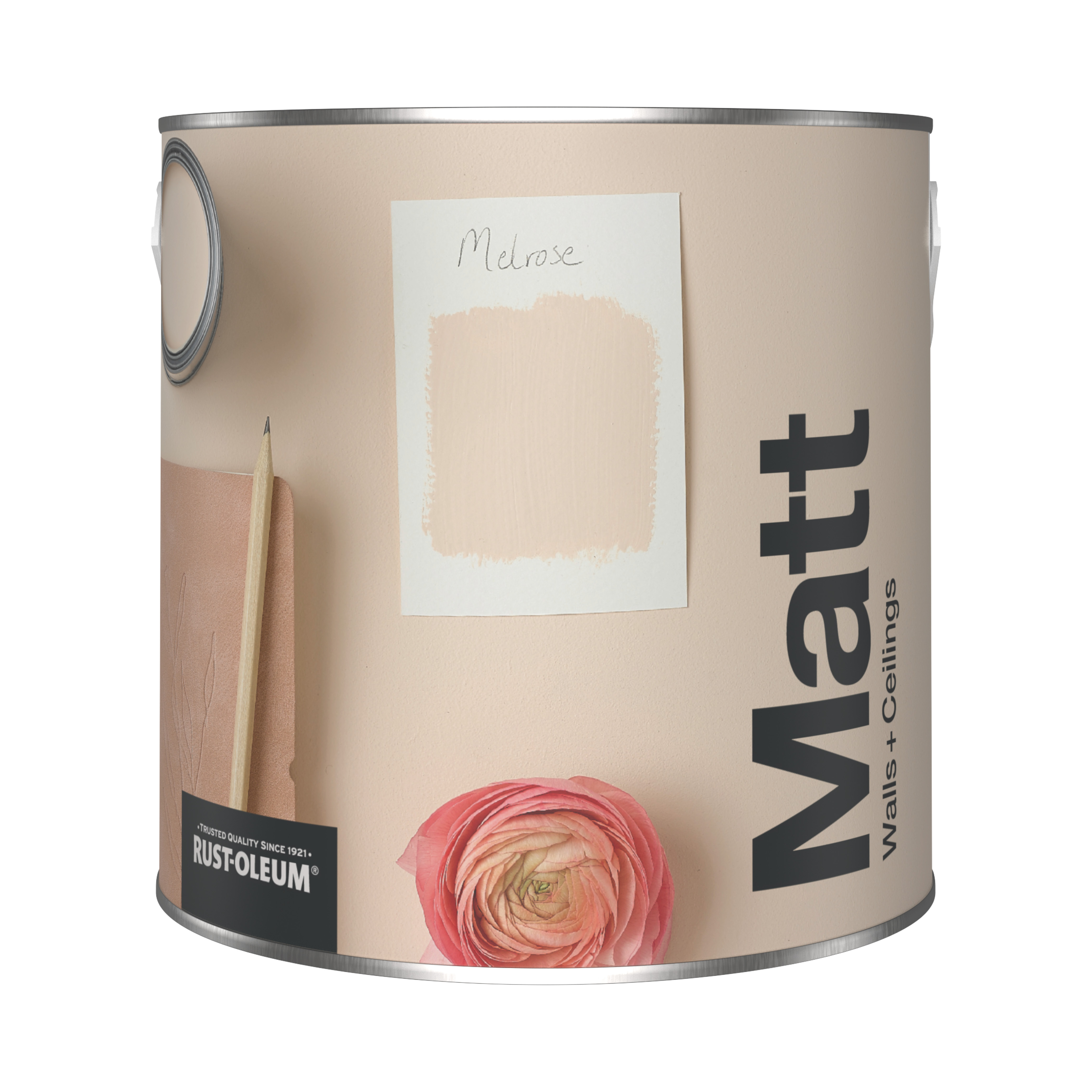 Washable Matt Wall Paint - MELROSE 2.5L