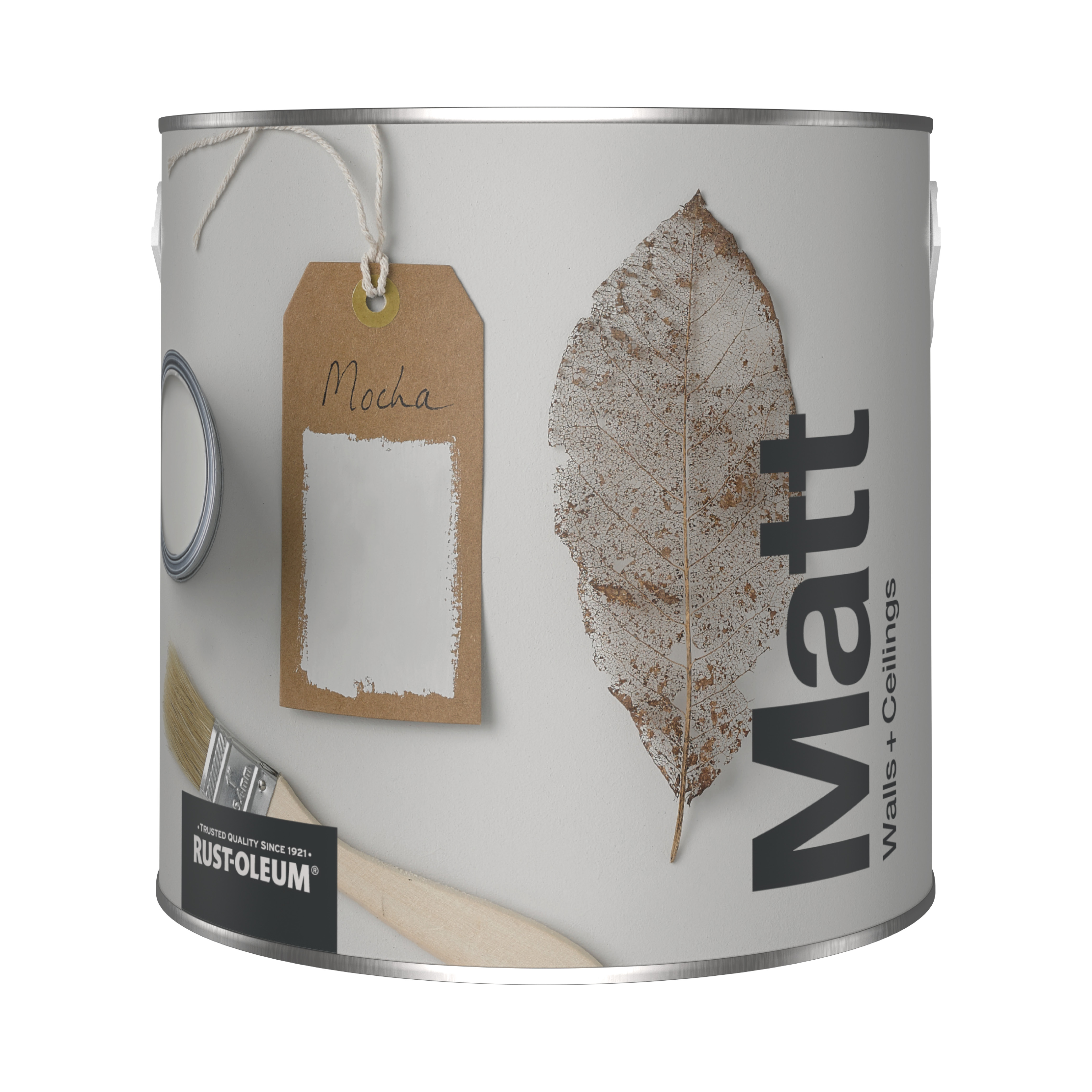 Washable Matt Wall Paint - MOCHA 2.5L