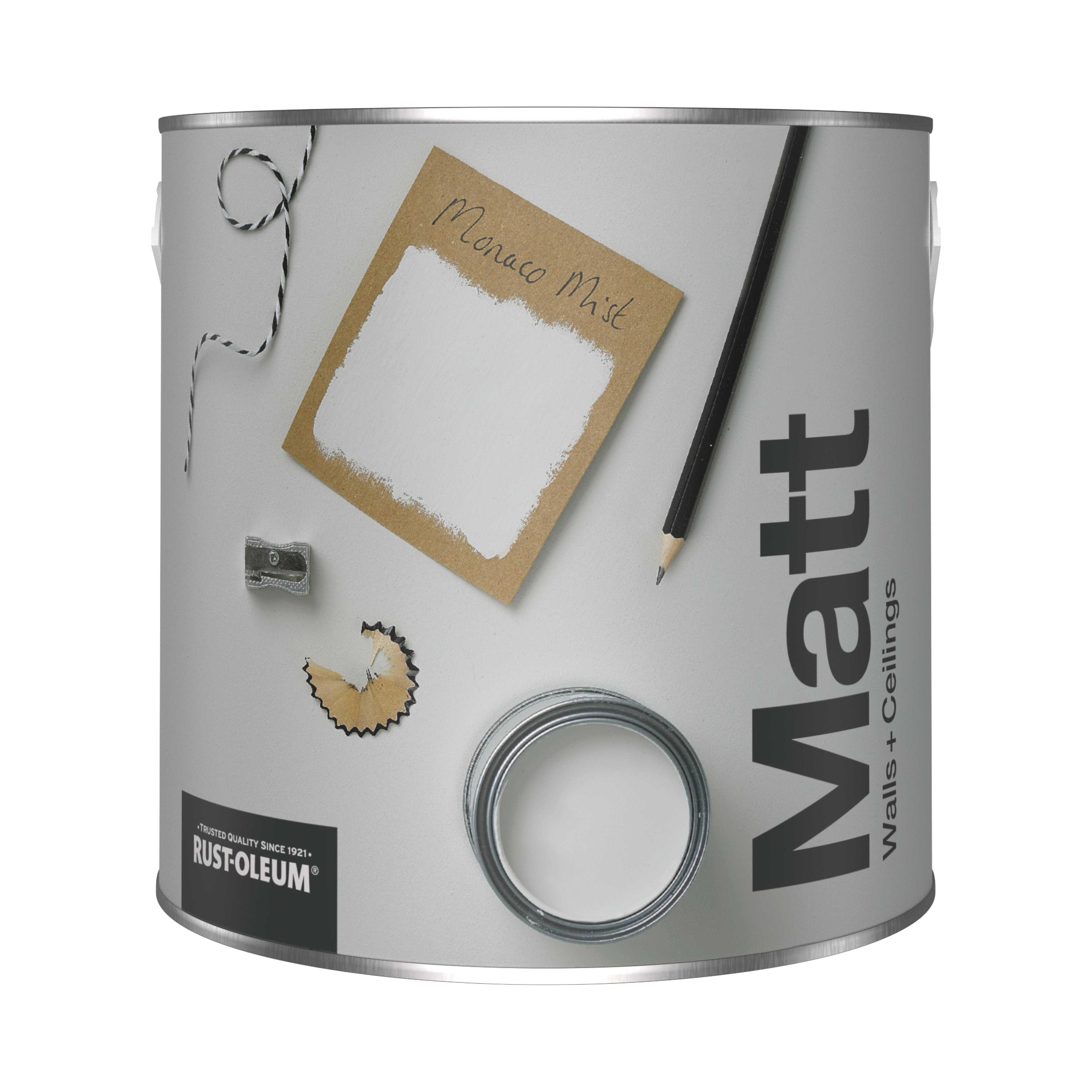 Washable Matt Wall Paint - MONACO MIST 2.5L