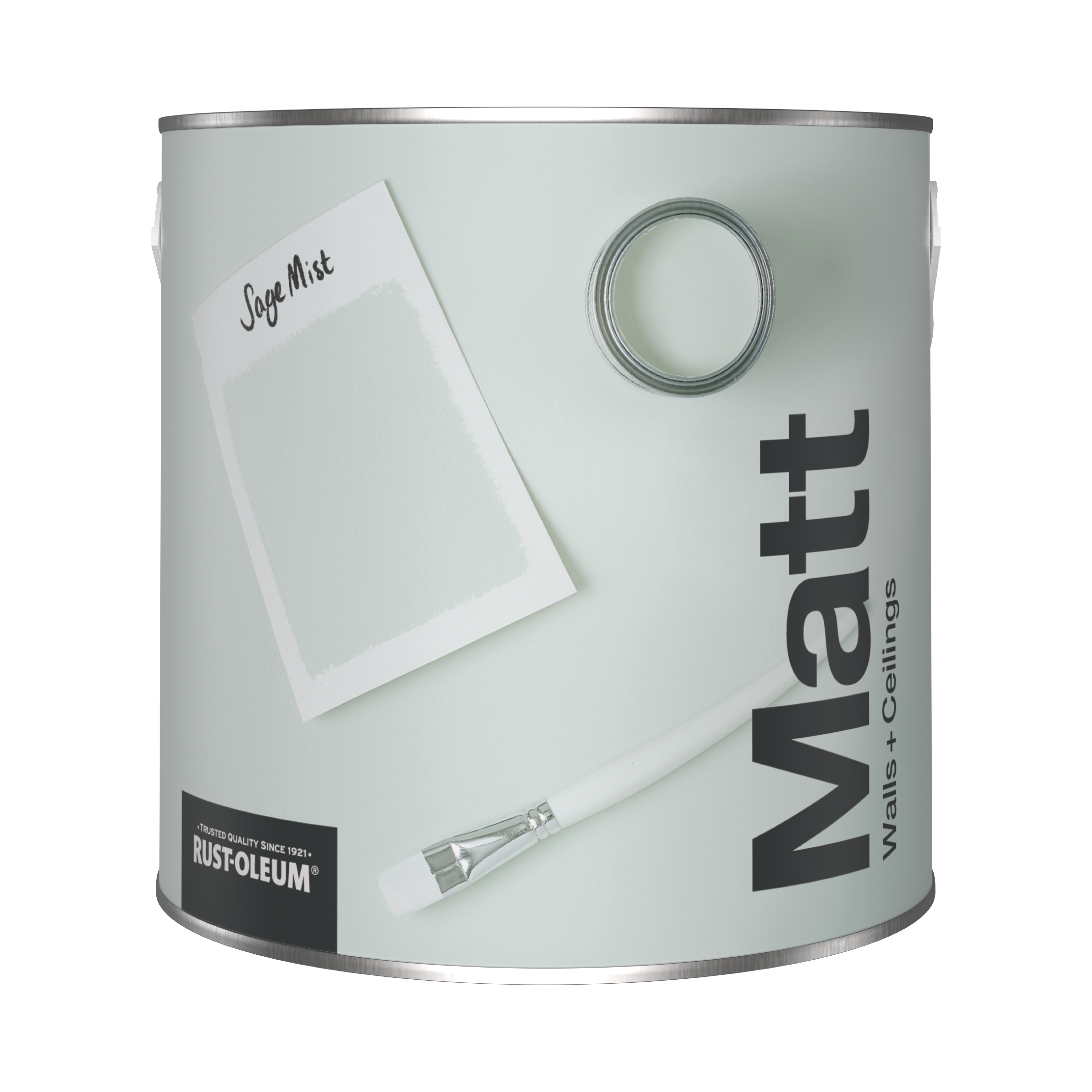 Washable Matt Wall Paint - SAGE MIST 2.5L