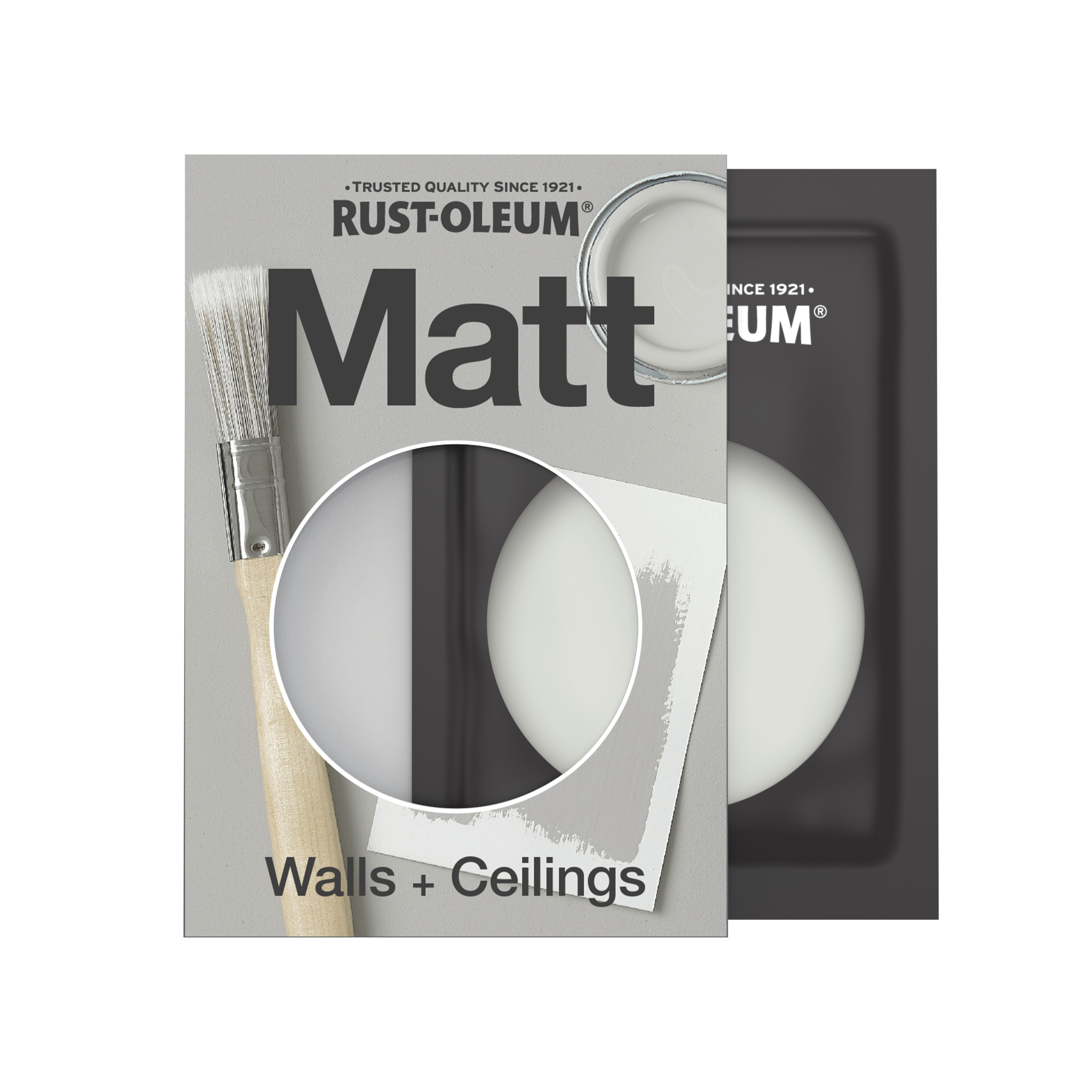 Washable Matt Wall Paint - WINTER GREY 10ml