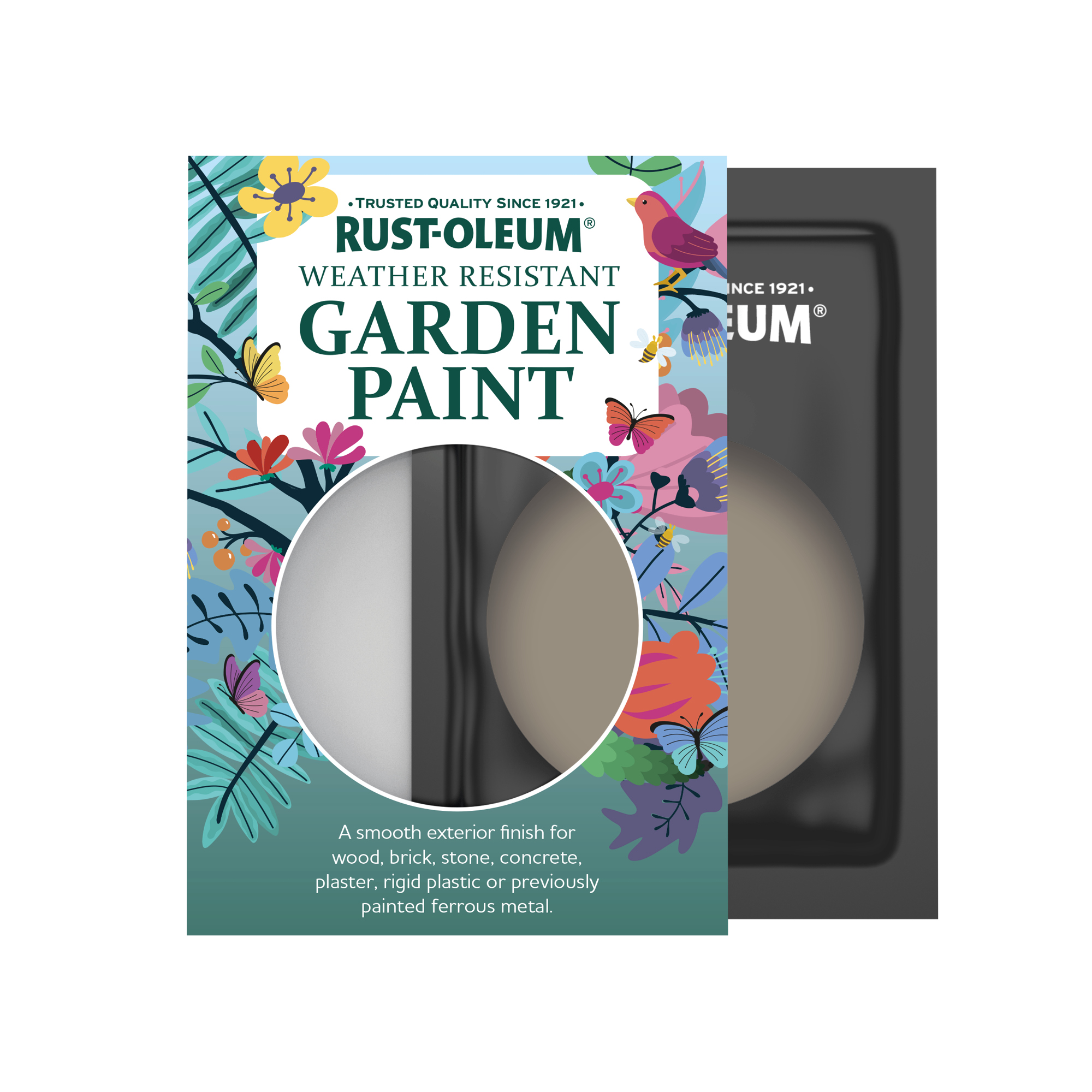 Garden Paint, Satin Finish - COCOA 10ml