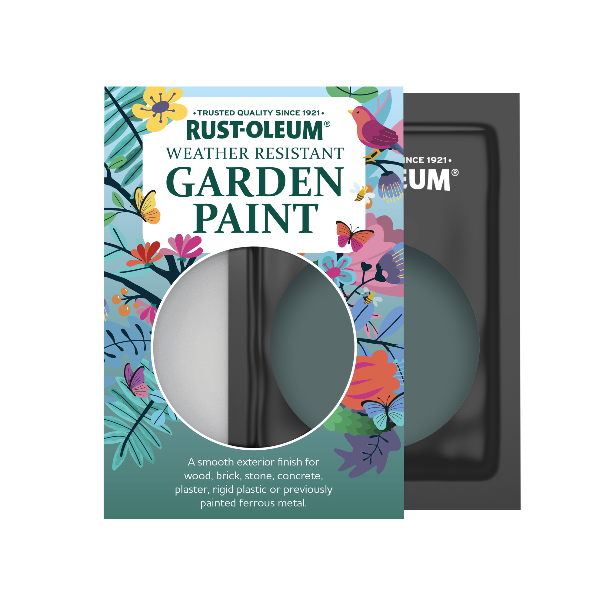 Garden Paint, Satin Finish - DEEP SEA 10ml