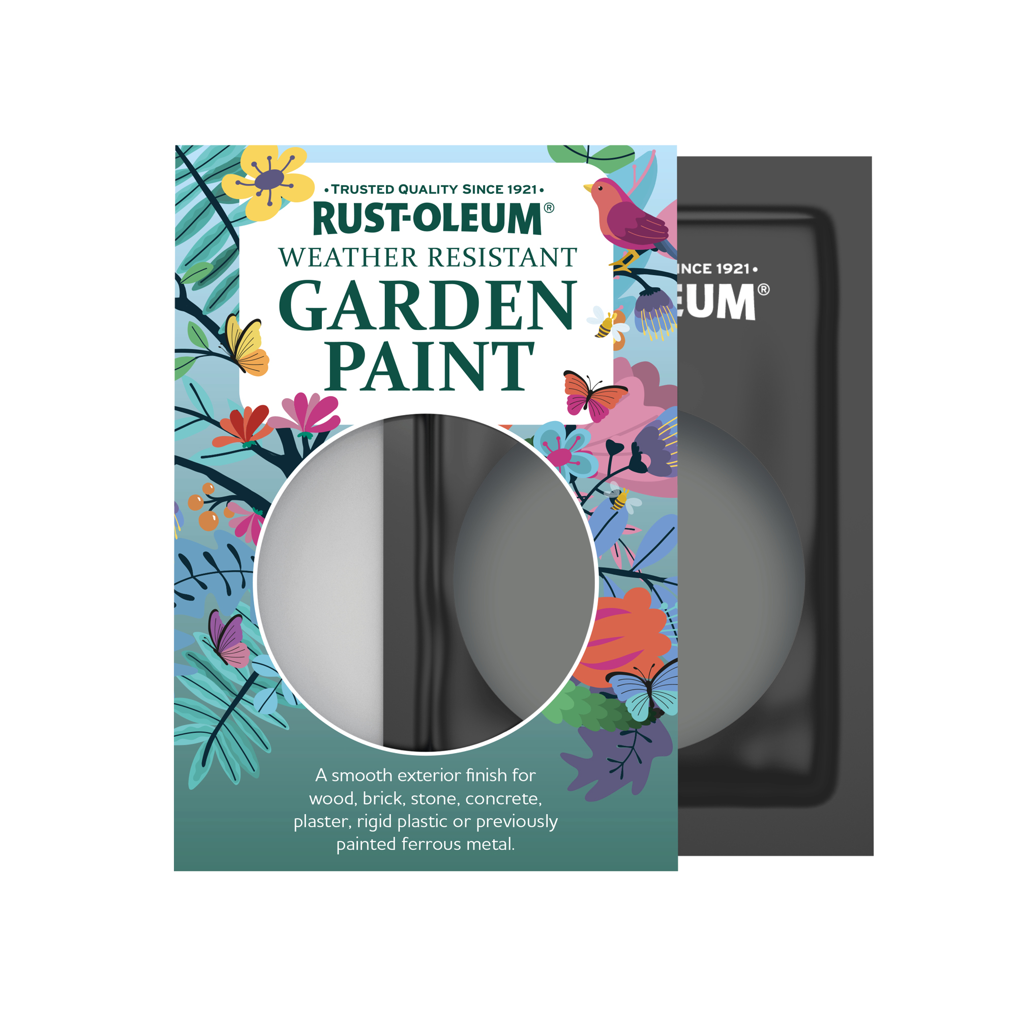 Garden Paint, Satin Finish - TORCH GREY 10ml