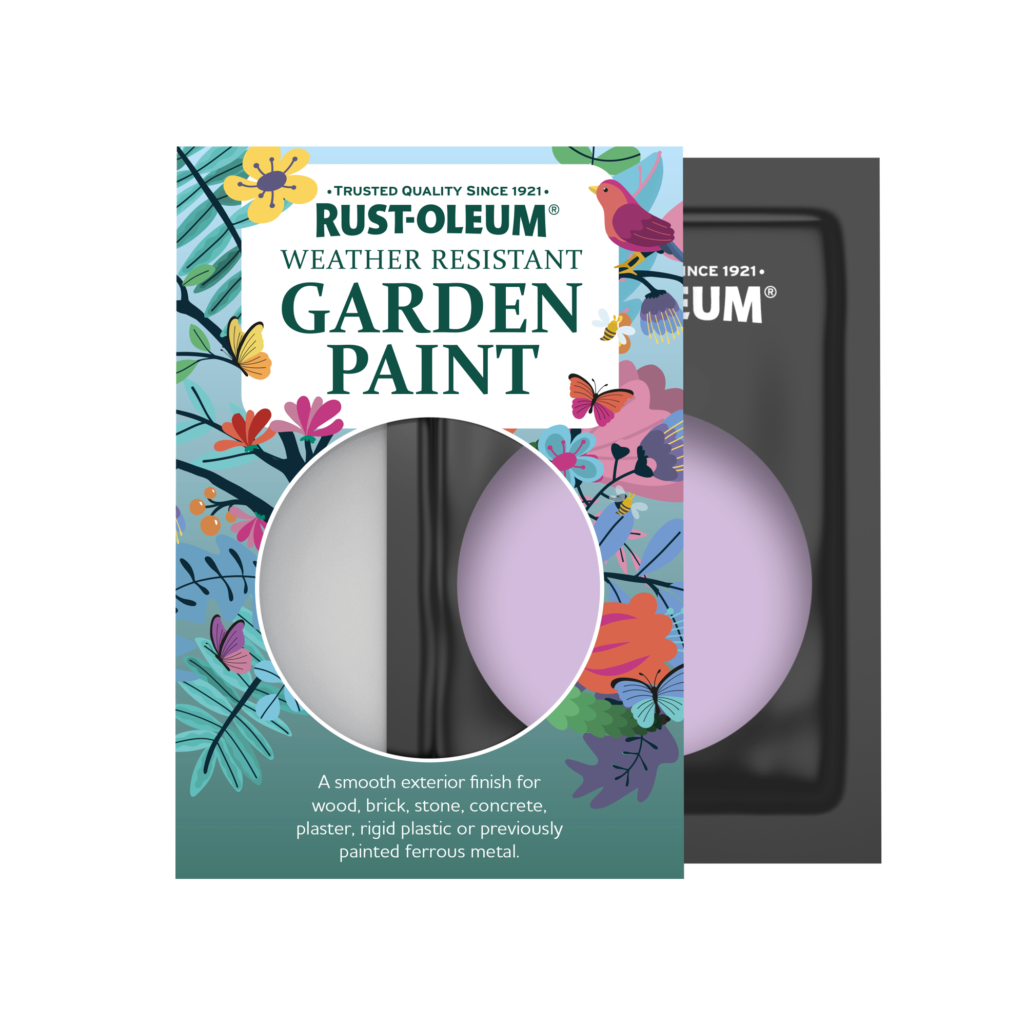 Garden Paint, Satin Finish - VIOLET MACAROON 10ml
