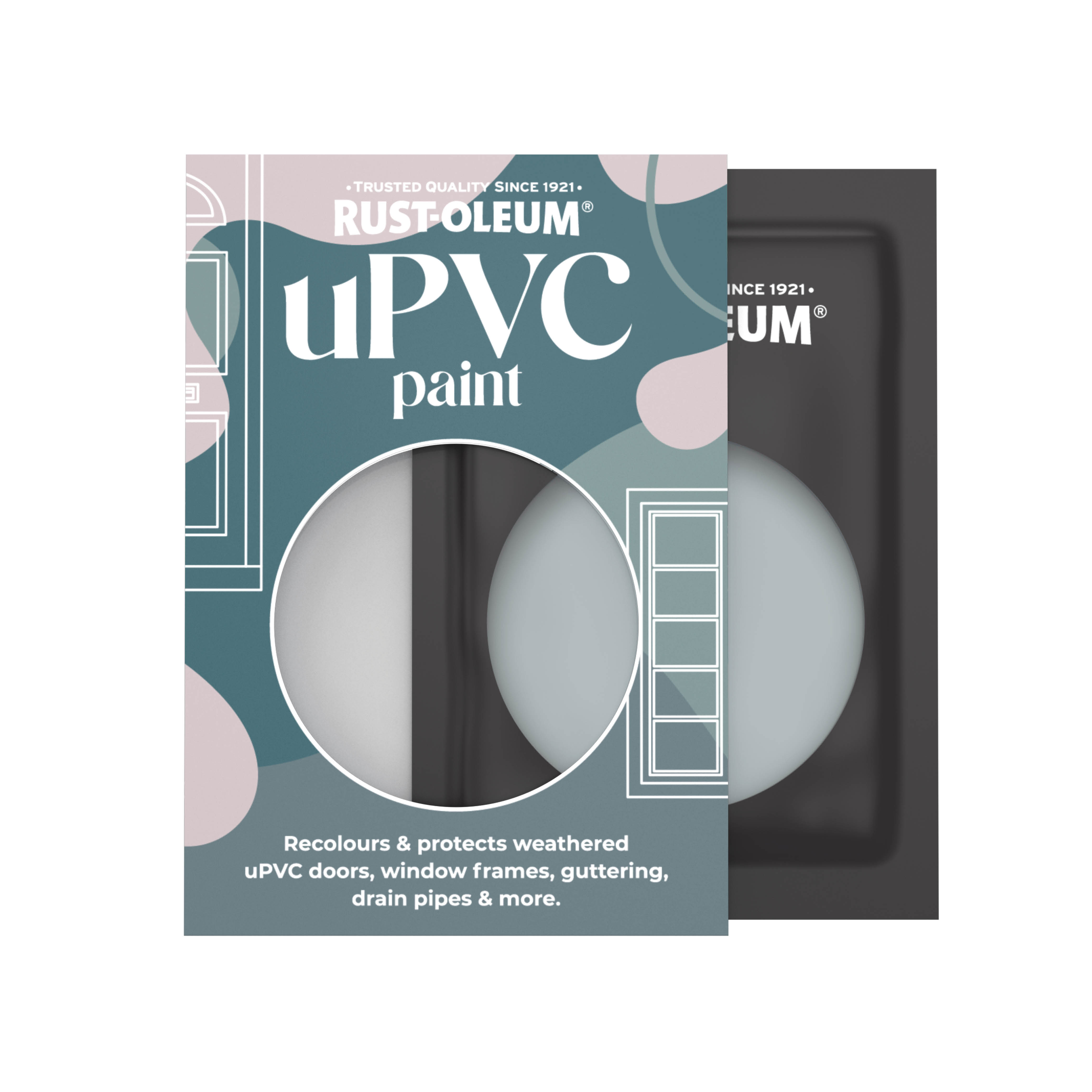 uPVC Paint, Satin Finish - MINERAL GREY 10ml