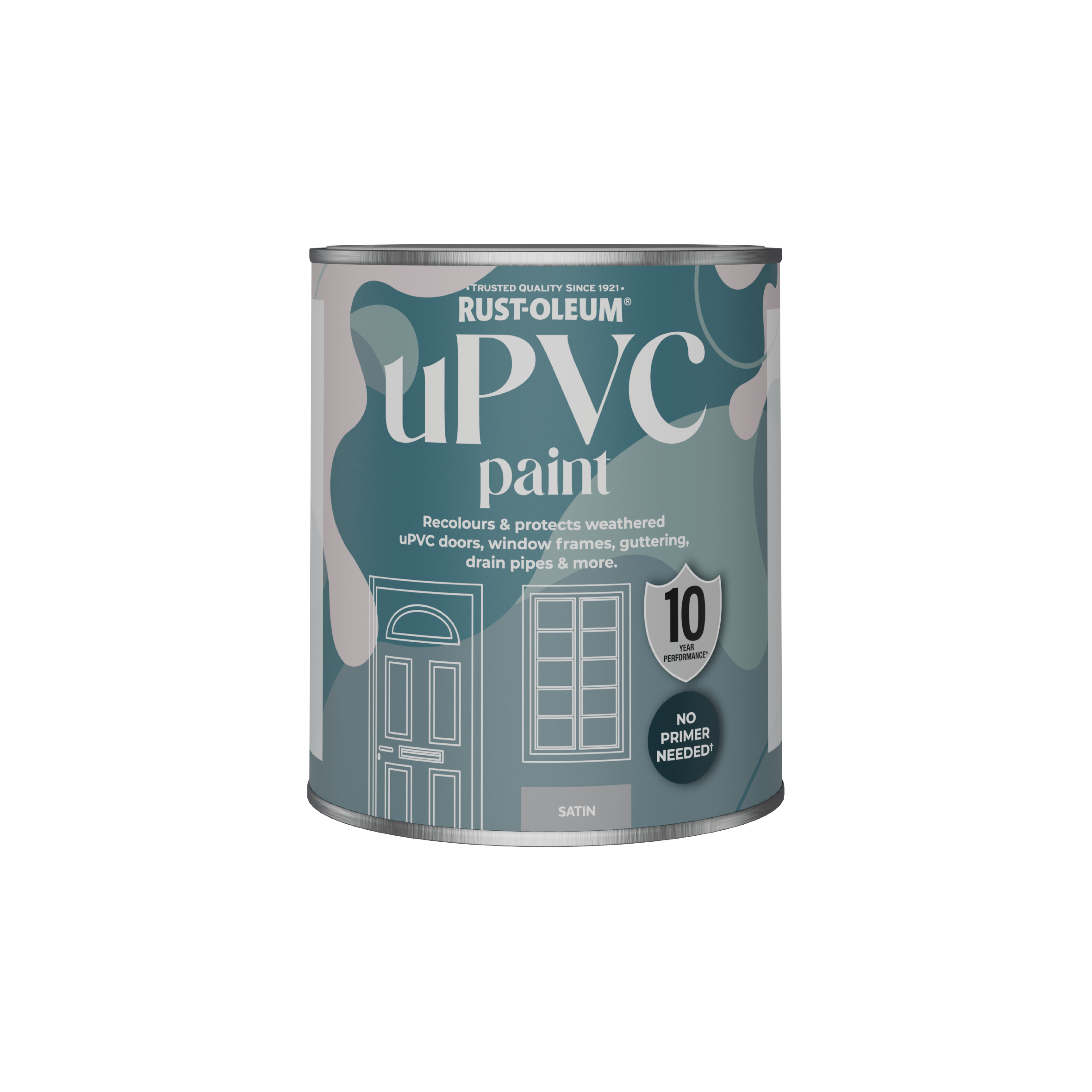 uPVC Paint, Satin Finish - SAGE MIST 750ml