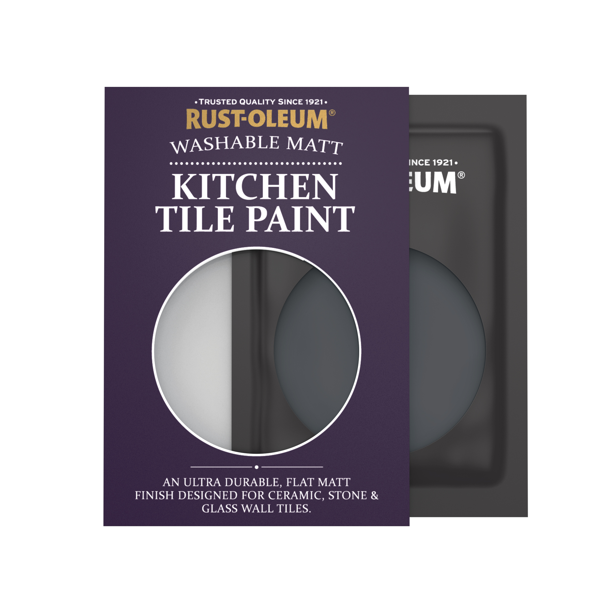Kitchen Tile Paint, Matt Finish - ANTHRACITE (RAL 7016) 10ml