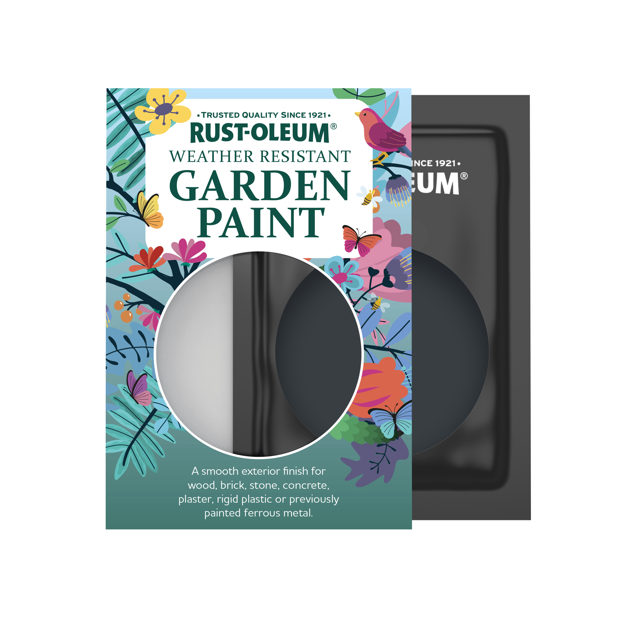 Garden Paint, Gloss Finish - ANTHRACITE (RAL 7016) 10ml