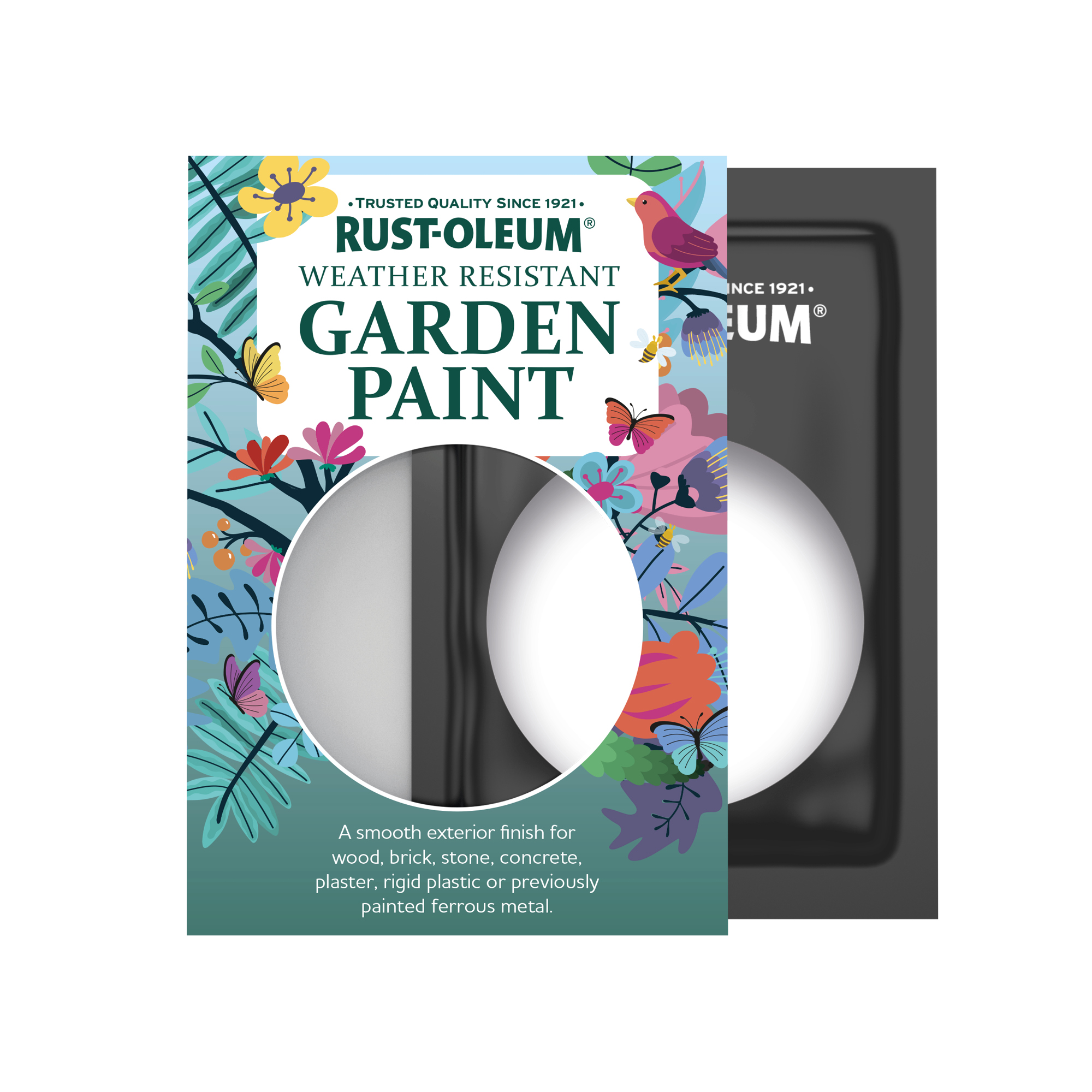 Garden Paint, Gloss Finish - Cotton (White) 10ml
