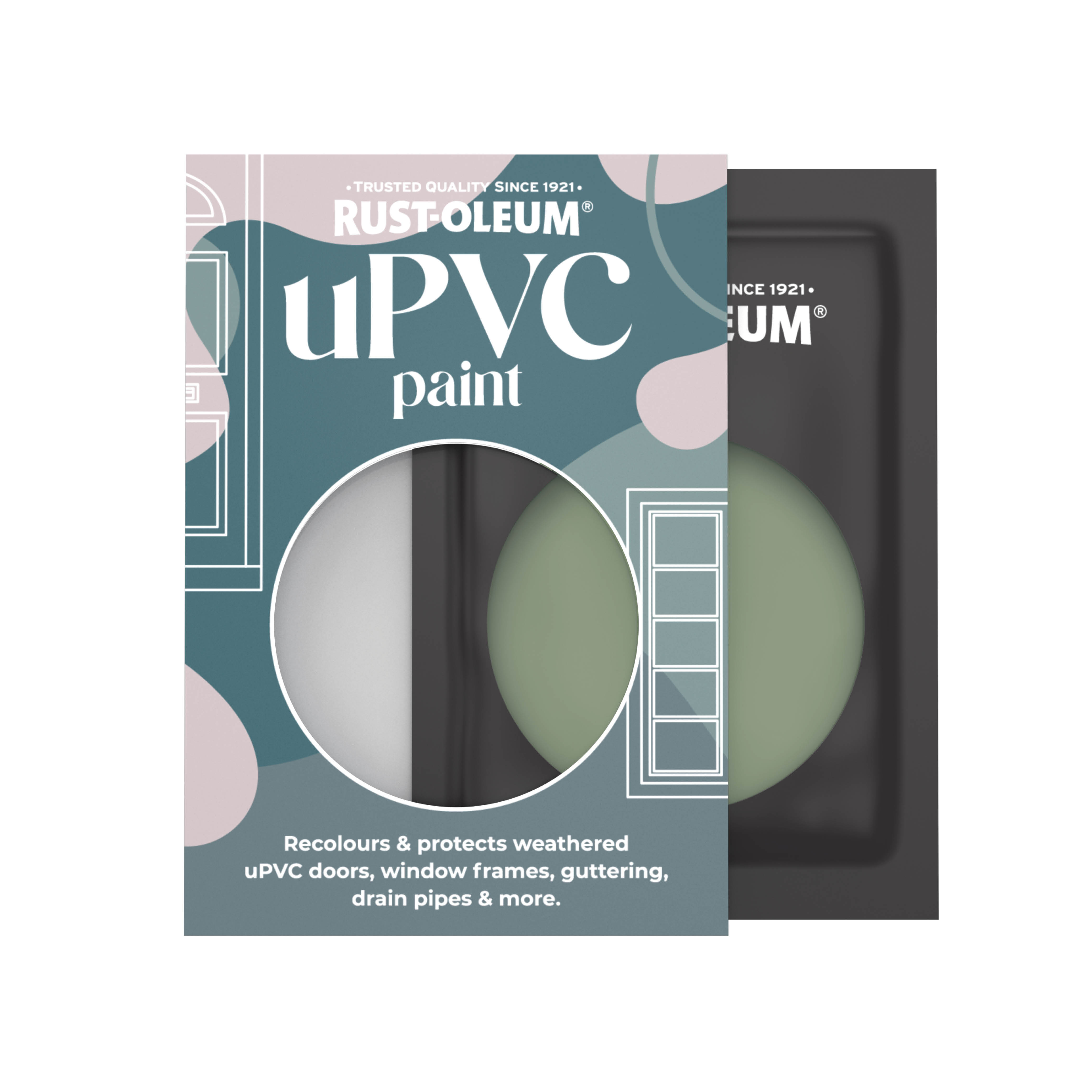 uPVC Paint, Matt Finish - ALL GREEN 10ml