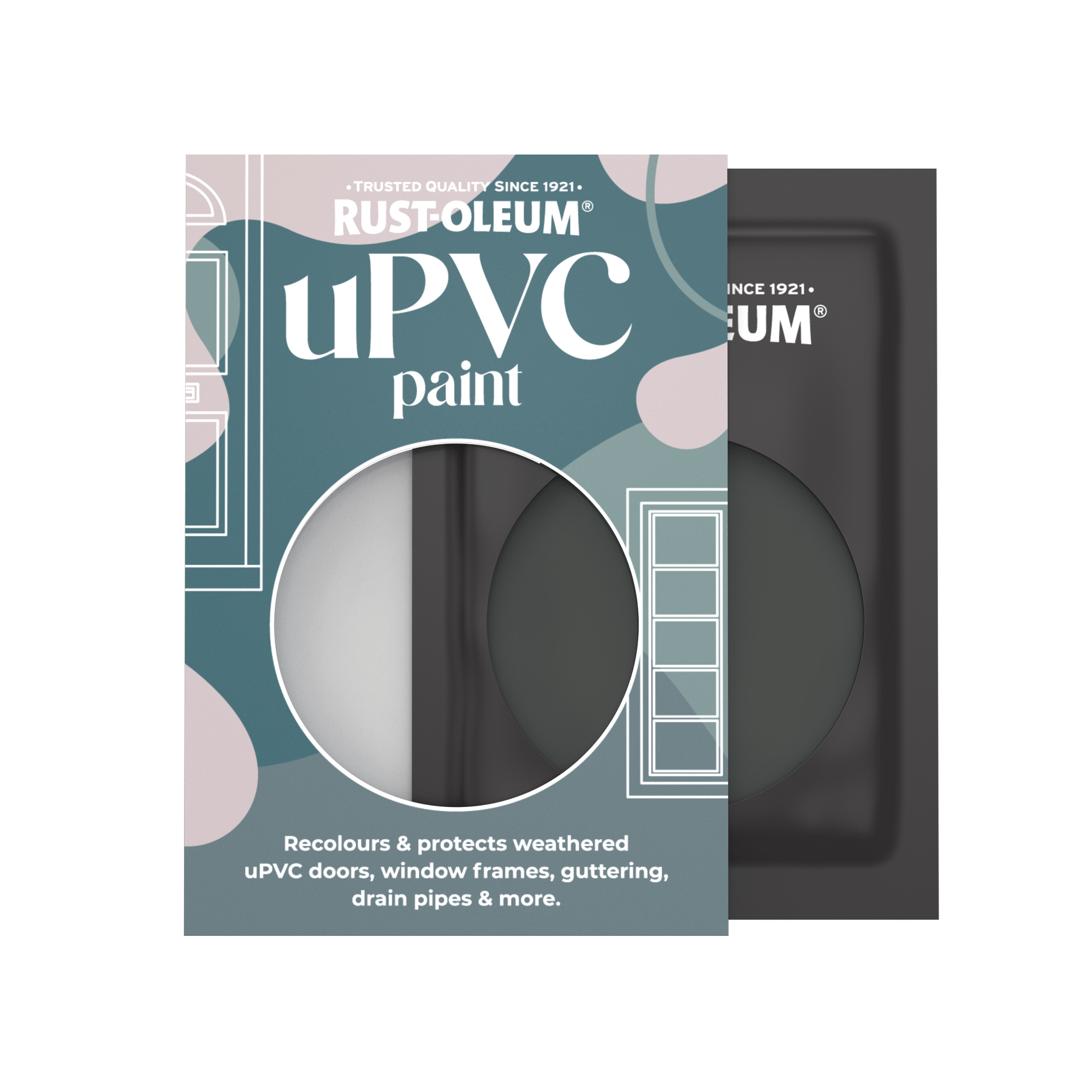 uPVC Paint, Matt Finish - Natural Charcoal (Black) 10ml