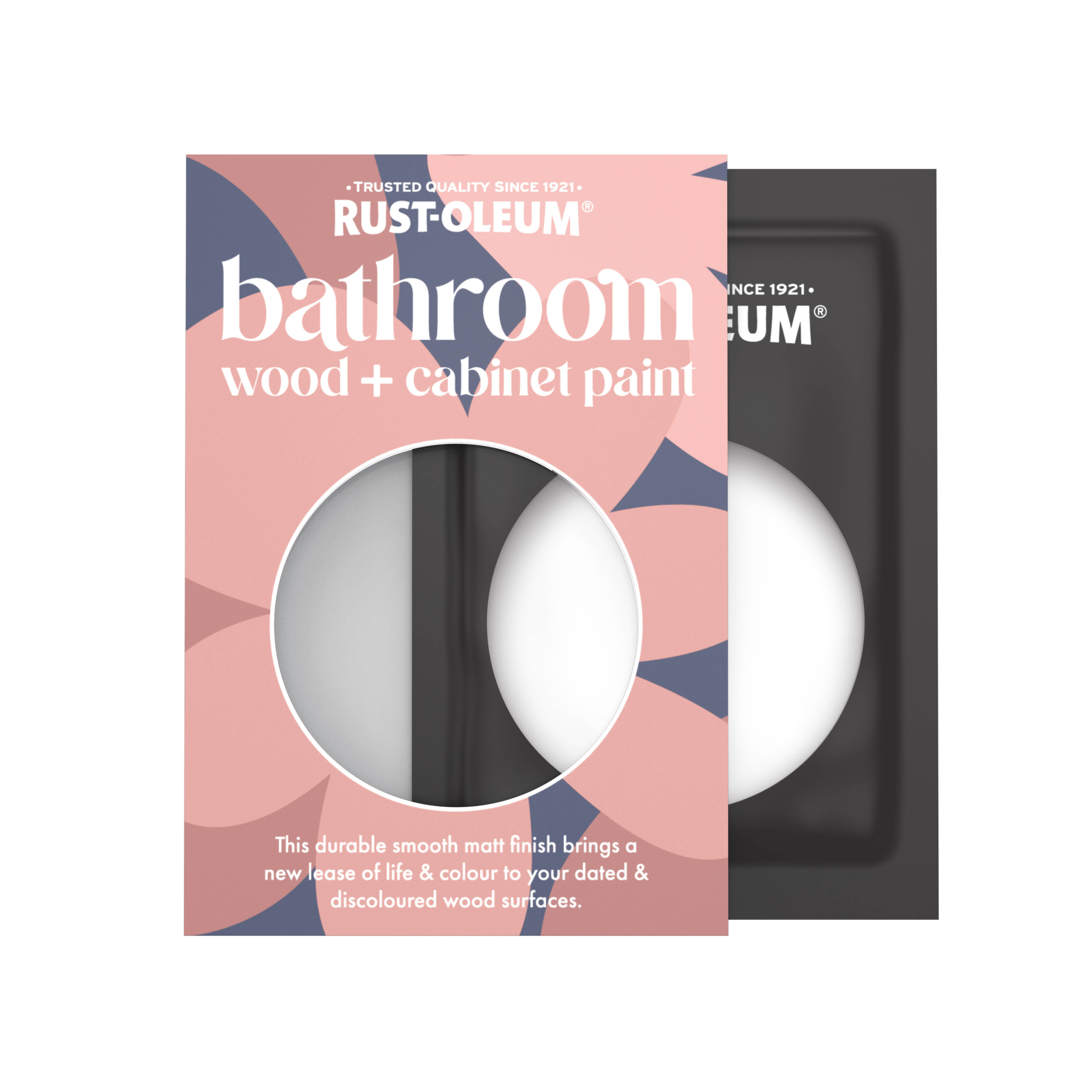 Bathroom Wood & Cabinet Paint, Matt Finish - Cotton (White) 10ml