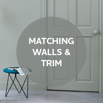 Matching walls and trim