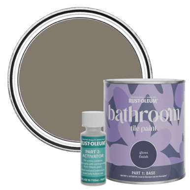 Bathroom Tile Paint, Gloss Finish - Windy Nook 750ml
