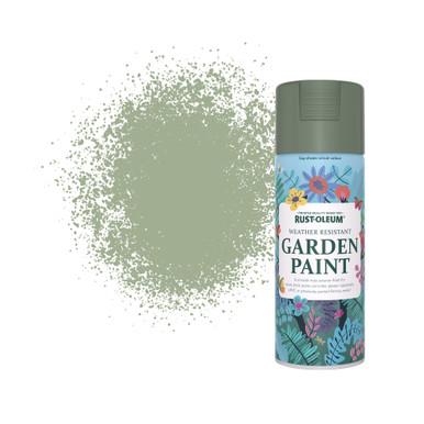 Garden Spray Paint Aerosol in a Green Matt Finish - Bramwell 400ml