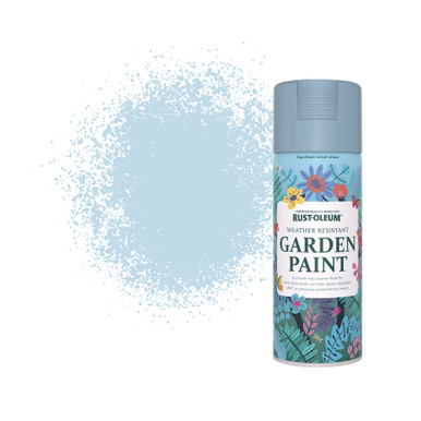 Garden Spray Paint Aerosol in a Blue Matt Finish - Blue Sky 400ml