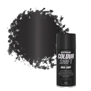 Colour Shift Base Coat Spray, Gloss Finish - Black 150ml