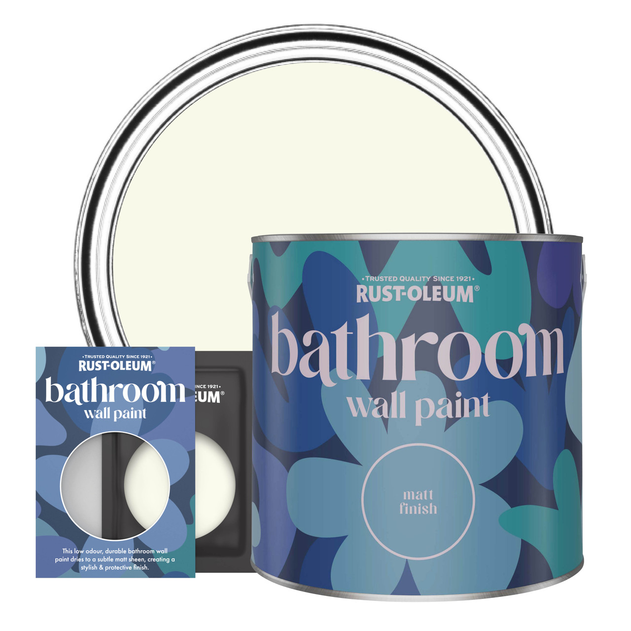 RustOleum Green Bathroom Wall …