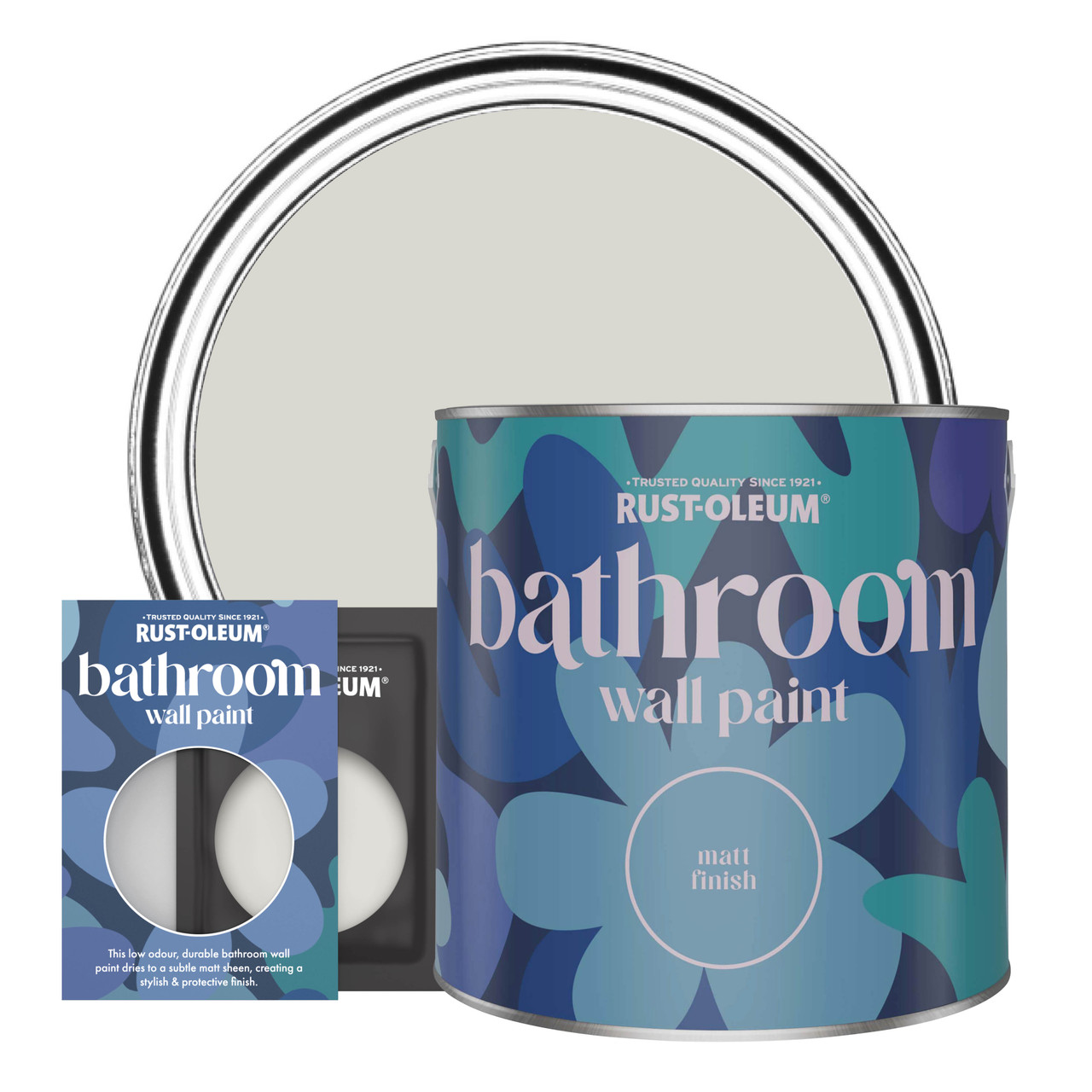 RustOleum Grey Bathroom Wall …
