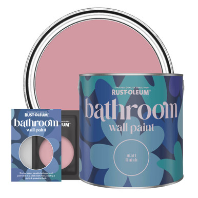 Dusky Pink Bathroom Wall & Ceiling Paint - Matt Pink