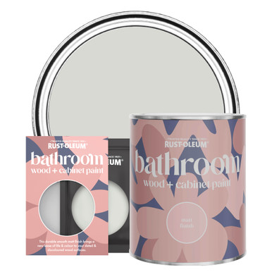 Winter Grey Winter Grey Bathroom Wood & Cabinet Paint - Matt Grey