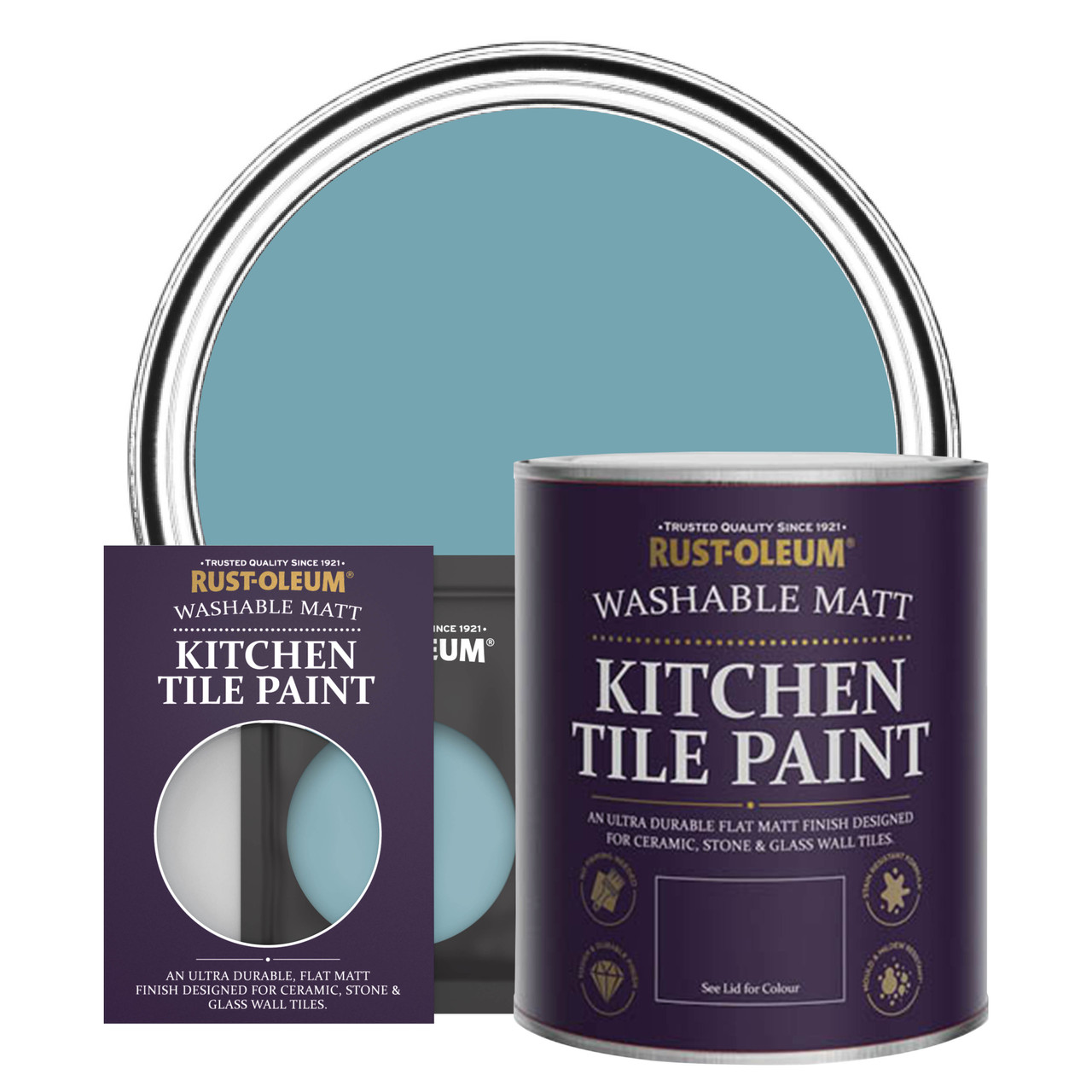 RustOleum Kitchen Tile Paint, Matt Finish Belgrave 750Ml Rust