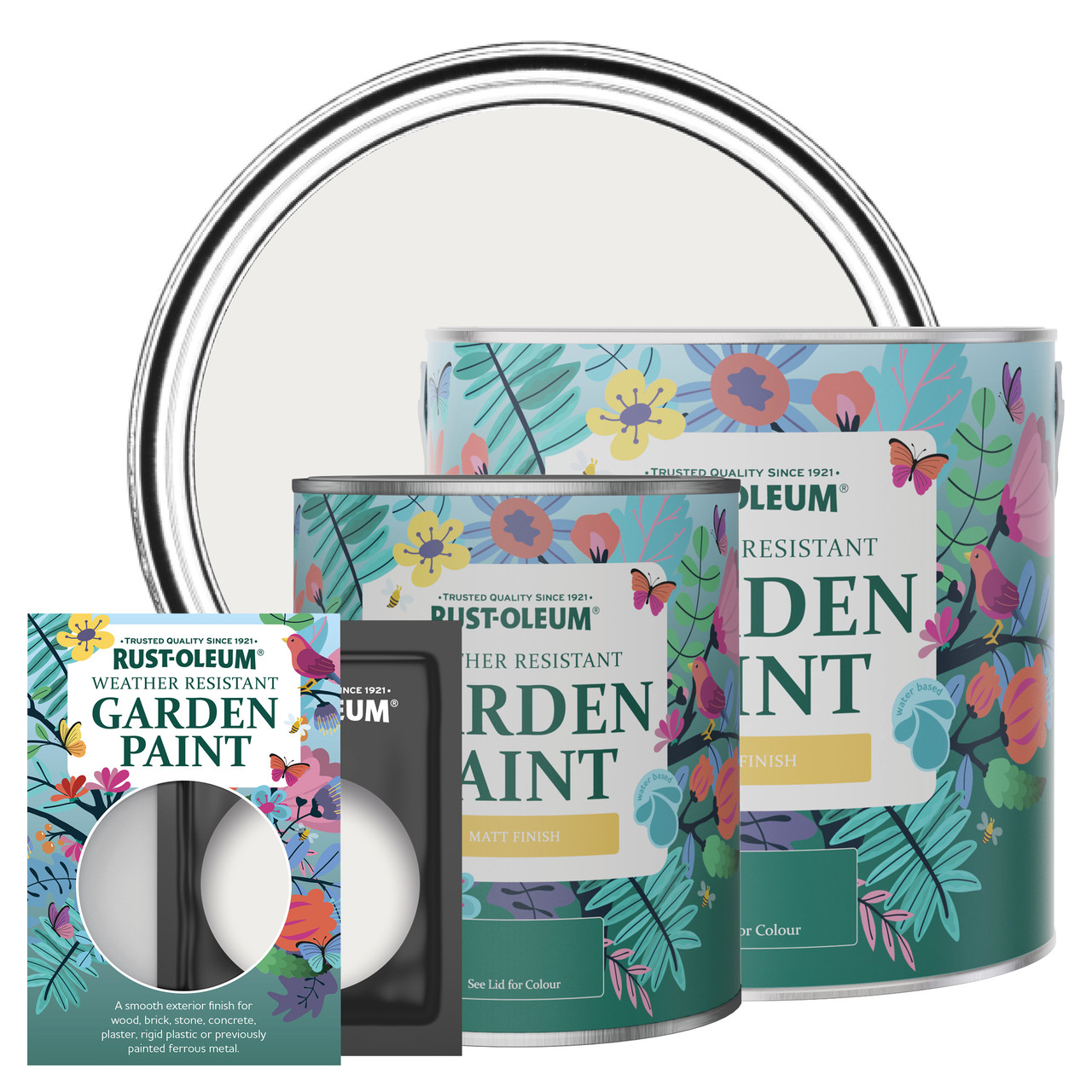 Rust-Oleum Garden Paint, Matt Finish - FLEUR - 2.5L