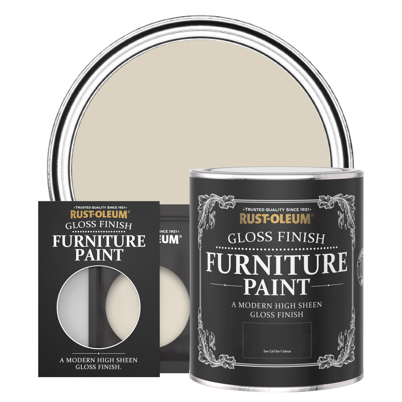 RustOleum Hessian Flat Matt Furniture Paint 750Ml RustOleum BR