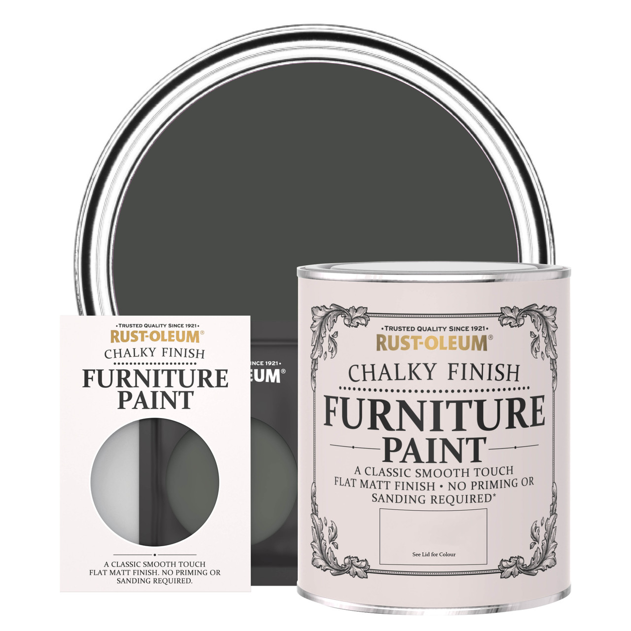 Rust-Oleum Chalky Furniture Paint - After Dinner - 750ml