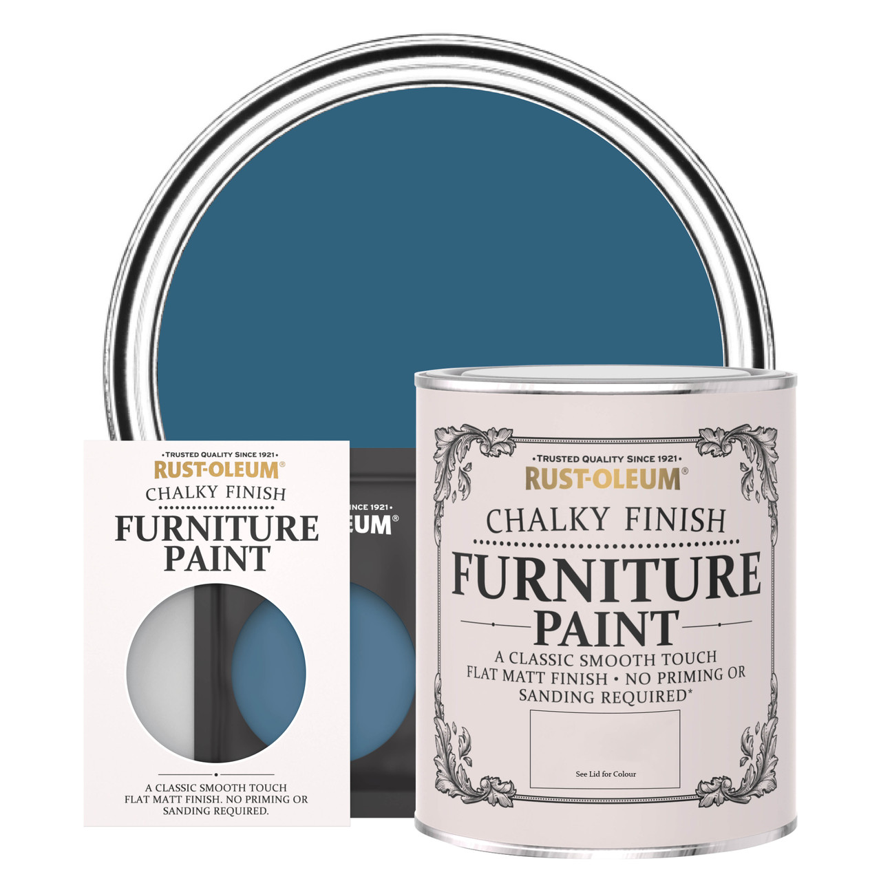 rust oleum cobalt satinwood furniture paint 750ml Rust oleum cobalt