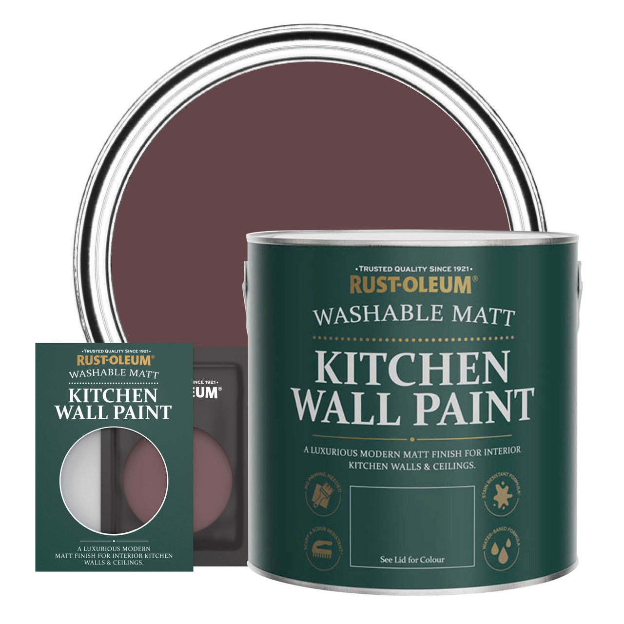 Rust-Oleum Kitchen Wall & Ceiling Paint - MULBERRY STREET - 2.5L