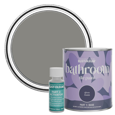 Bathroom Tile Paint, Gloss Finish - Art School 750ml