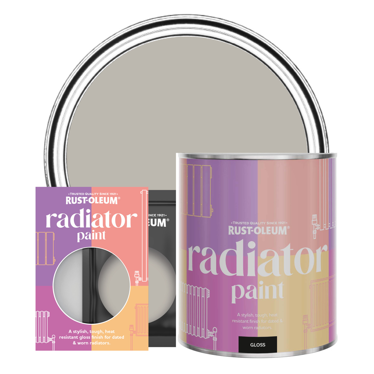 Rust-Oleum Radiator Paint, Gloss Finish - Gorthleck - 750ml