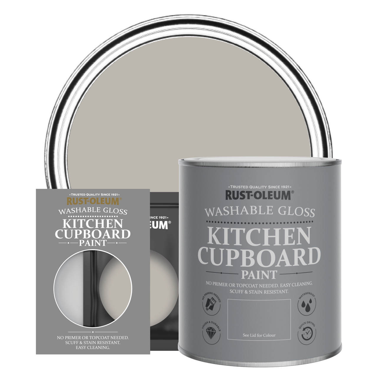 Rust-Oleum Kitchen Cupboard Paint, Gloss Finish - GORTHLECK - 750ml