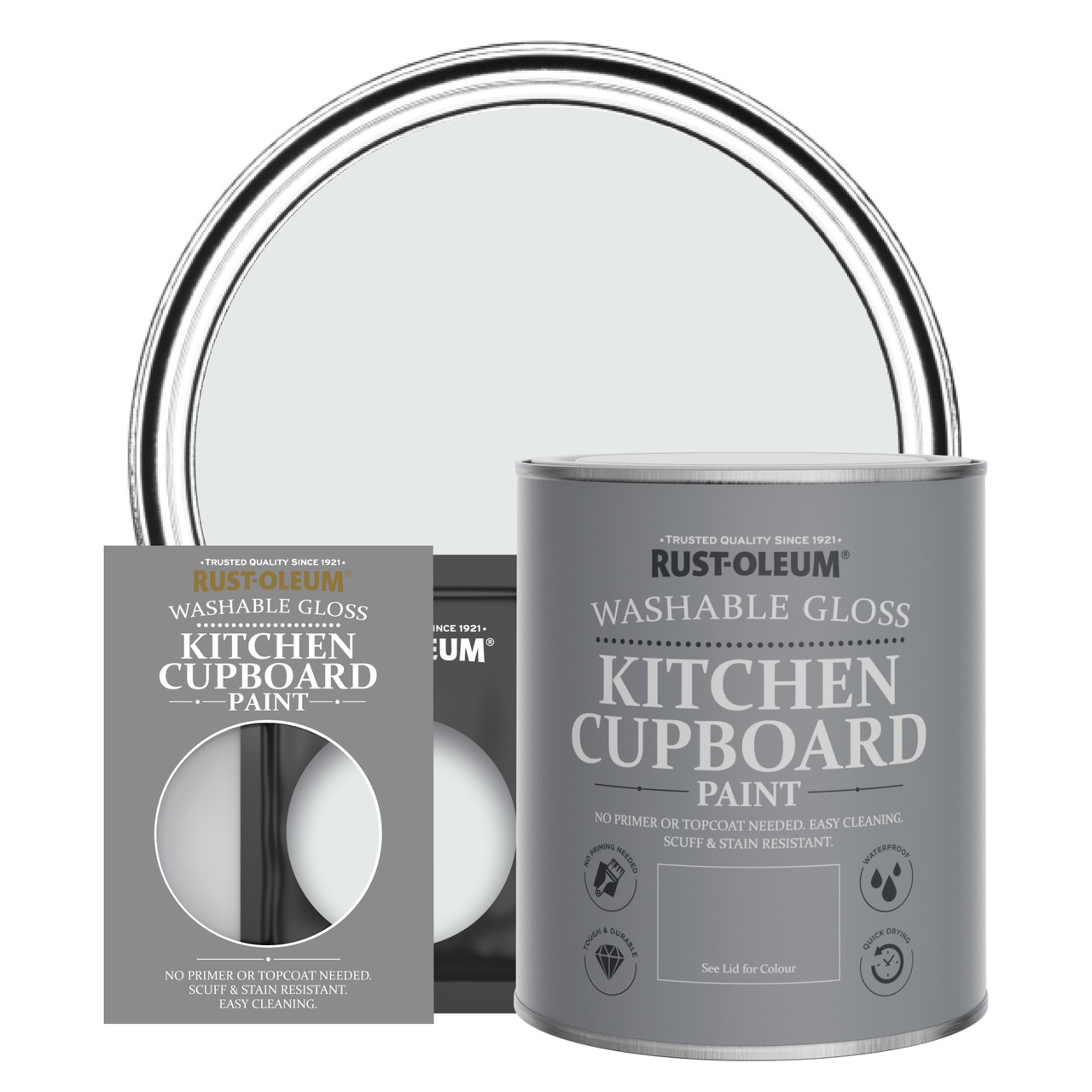 Rust-Oleum Kitchen Cupboard Paint, Gloss Finish - MONACO MIST - 750ml
